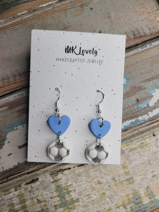 Love & Soccer Earrings