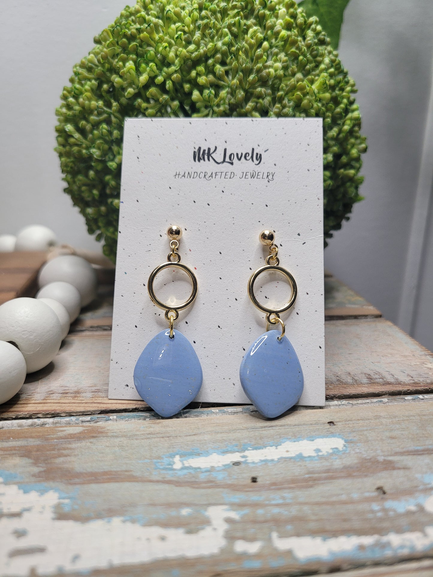 Blue Drop Dangles