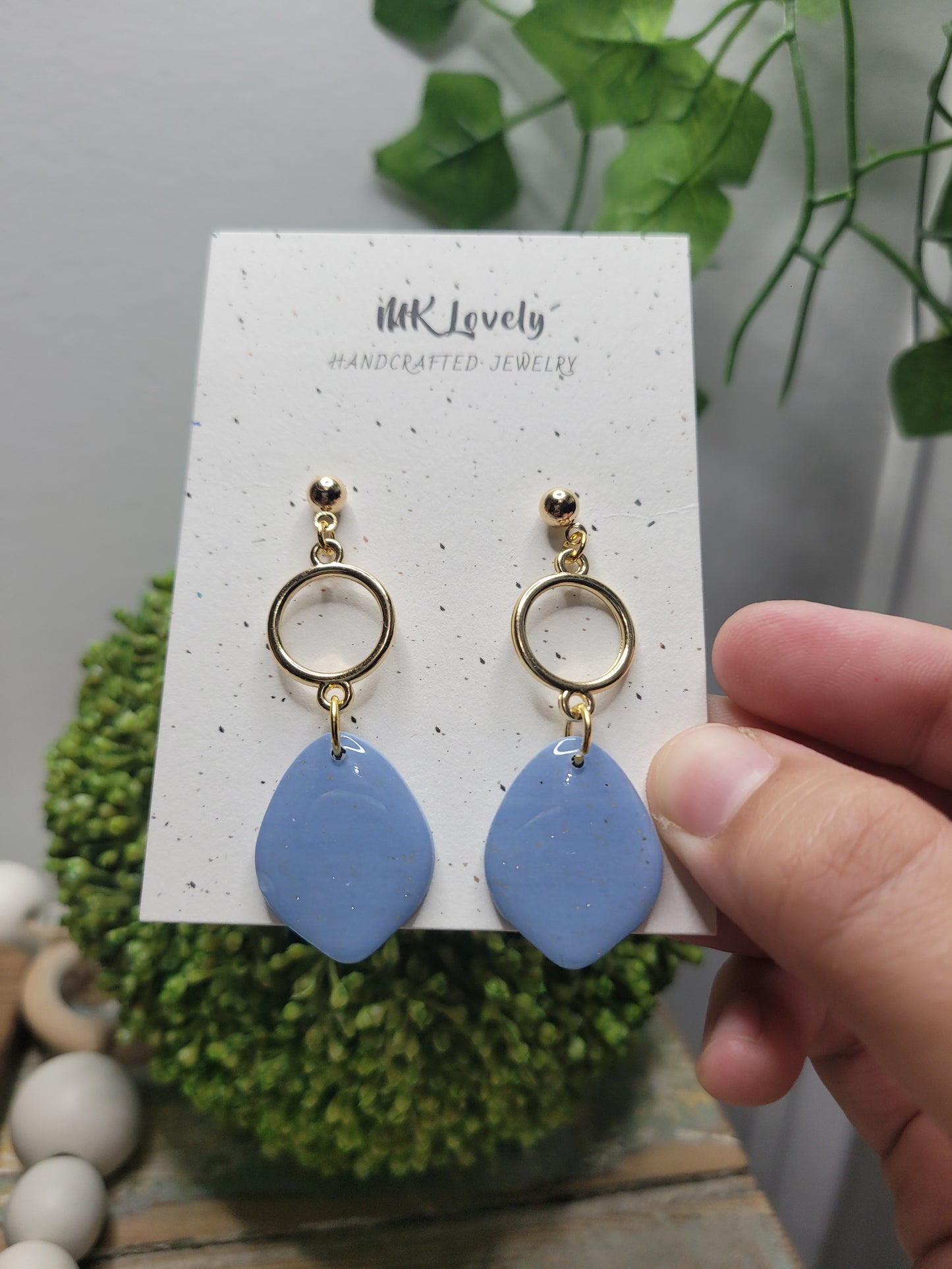 Blue Drop Dangles
