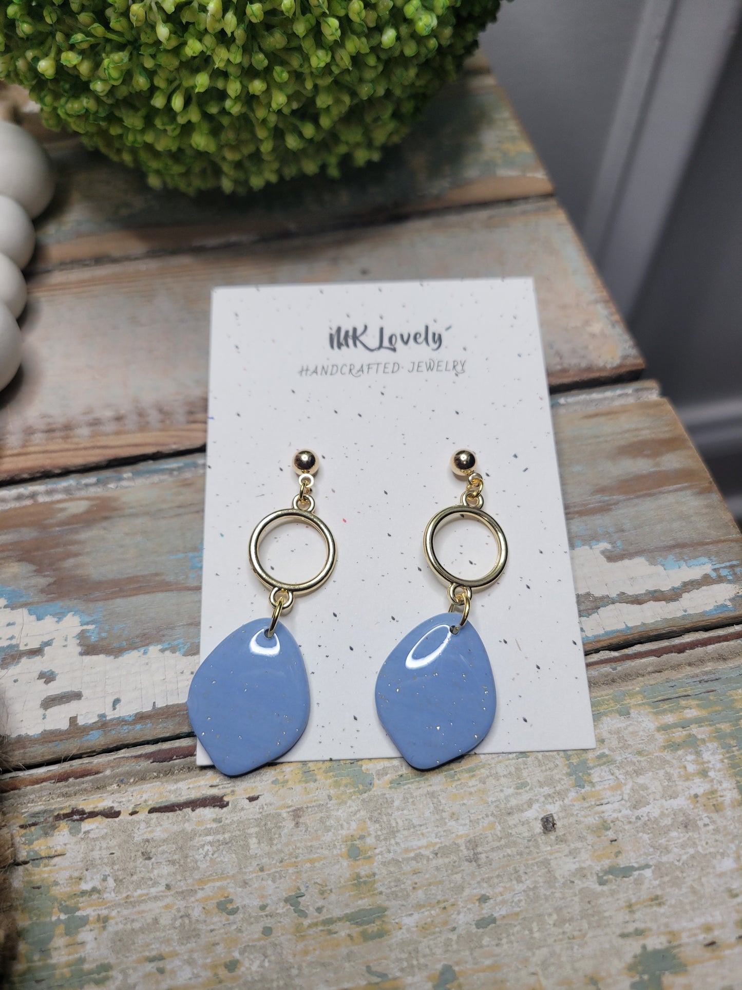 Blue Drop Dangles