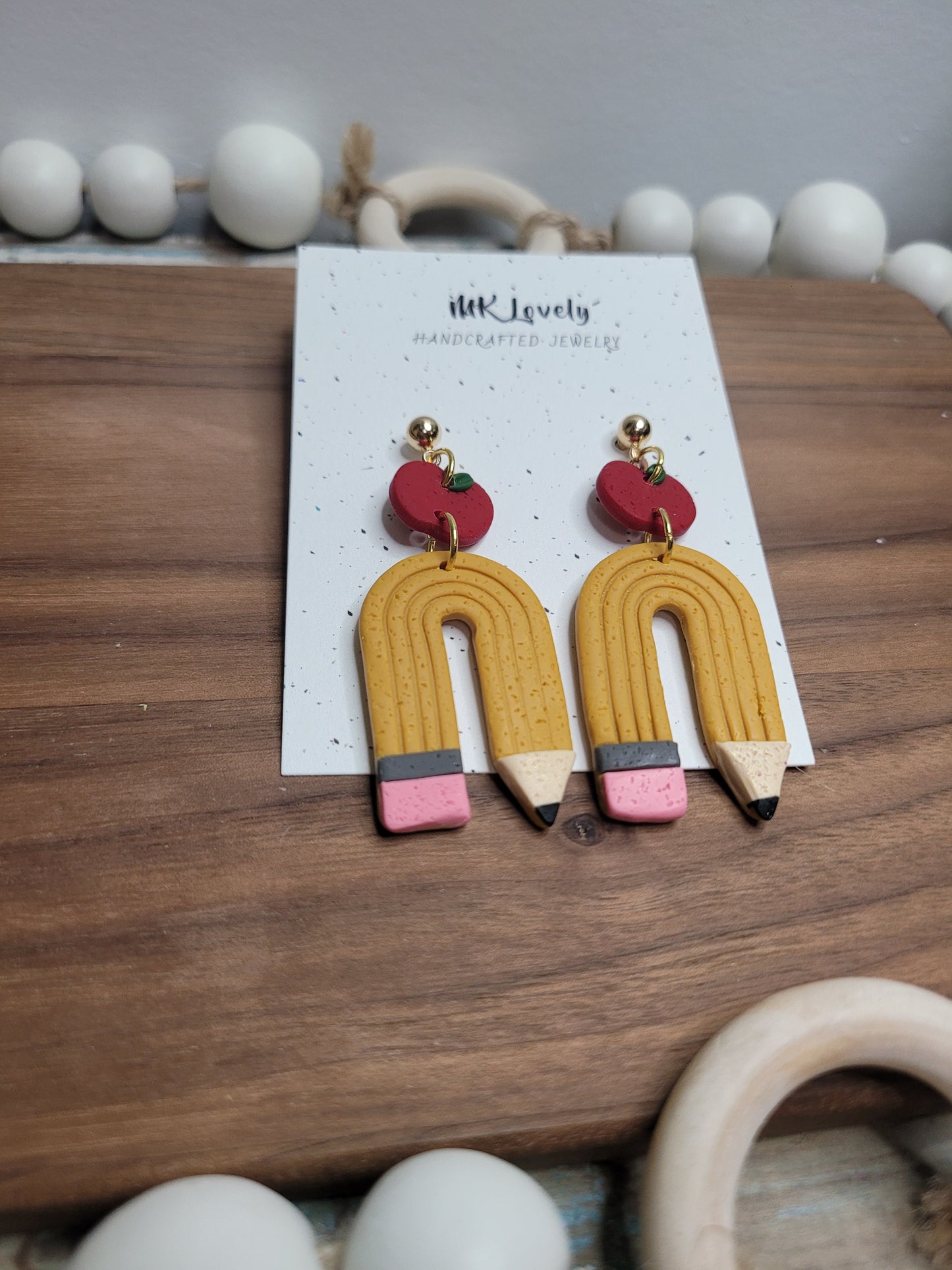 Apple/Pencil Dangles