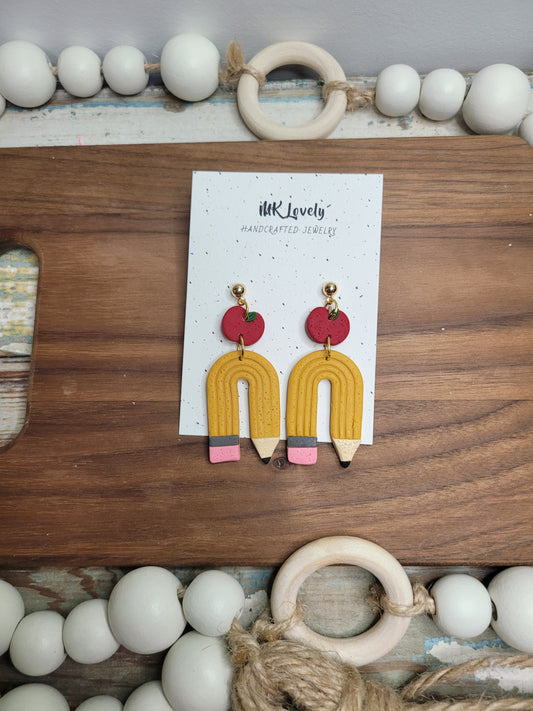 Apple/Pencil Dangles
