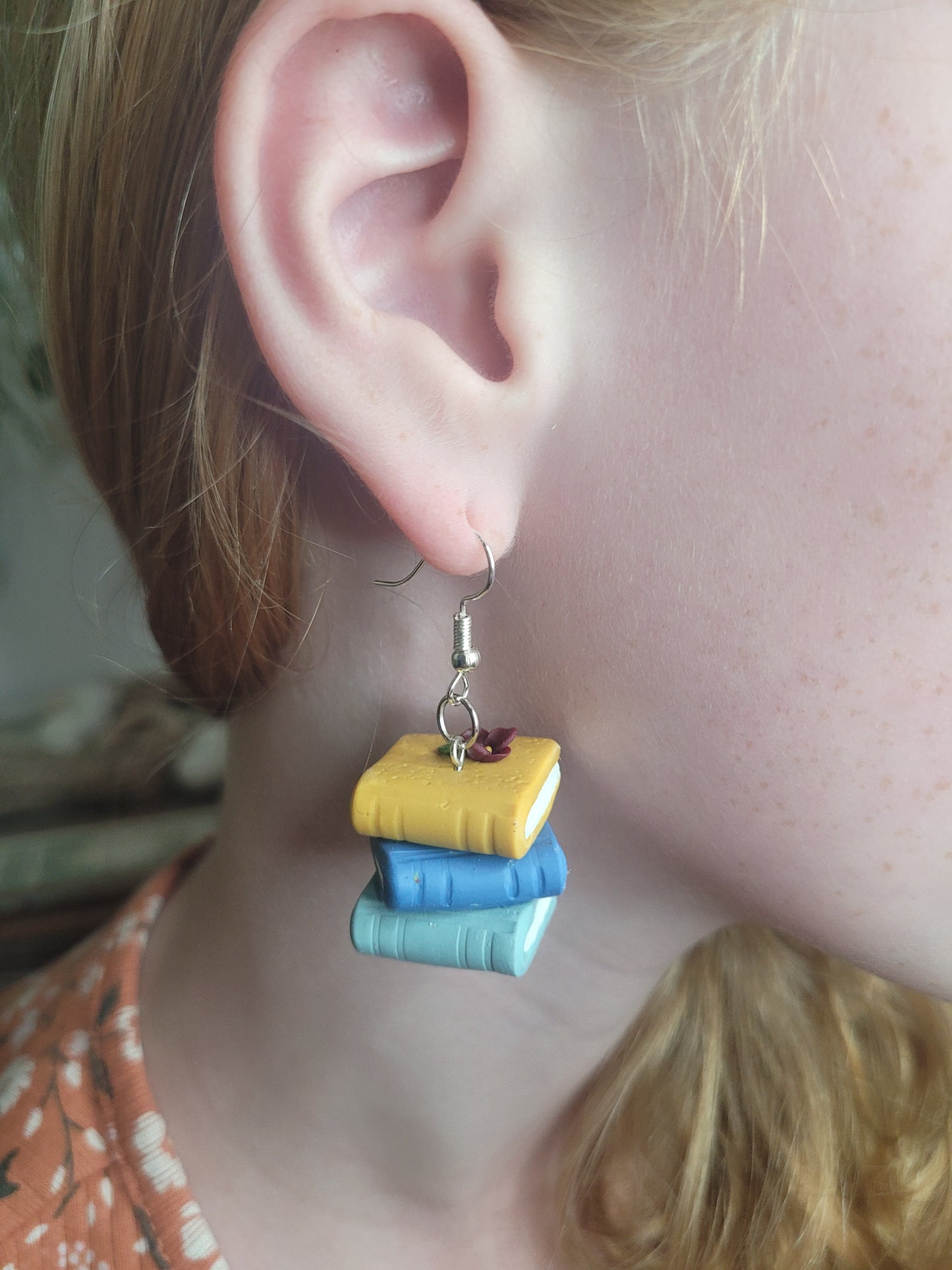 Stacked Books Dangles