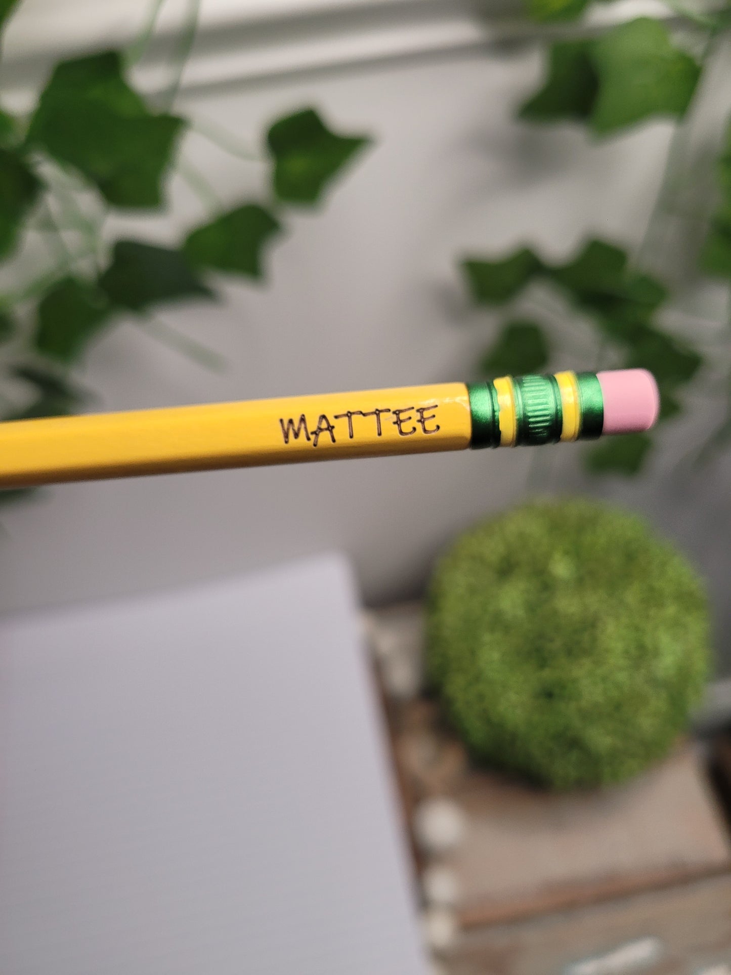 Engraved Personalized Pencils