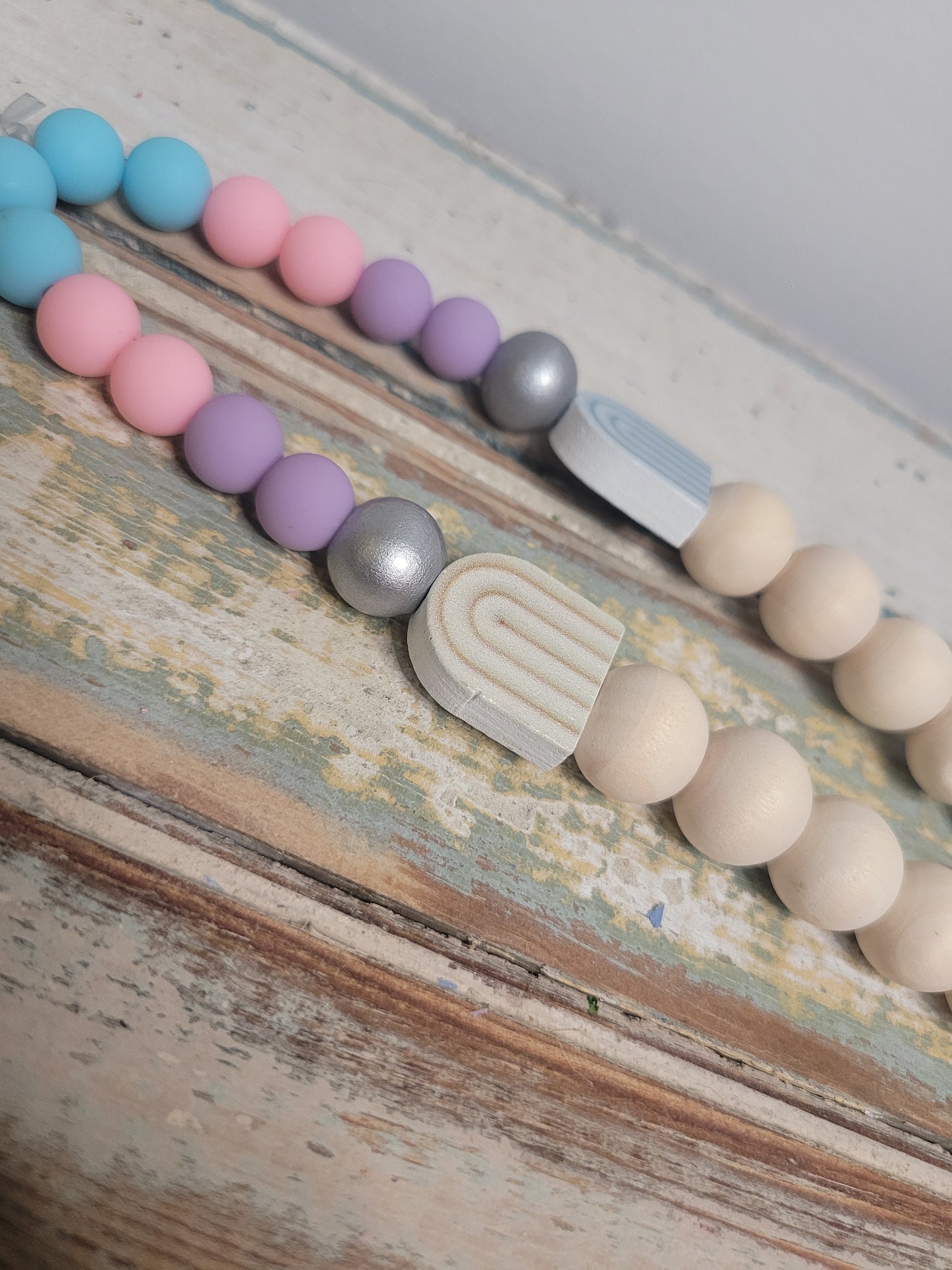 Natural & Pastel Lanyard