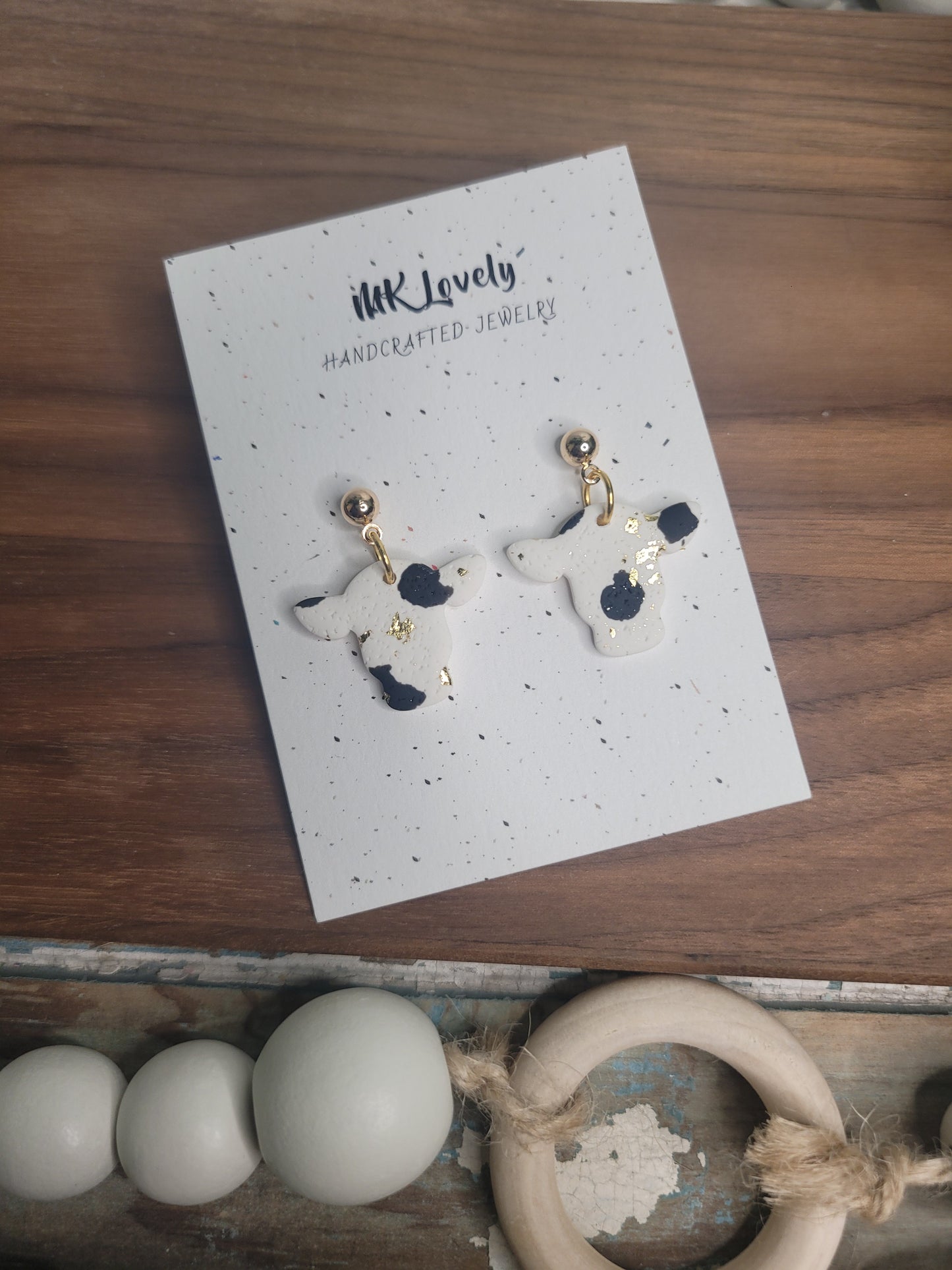 B&W Cow Drops