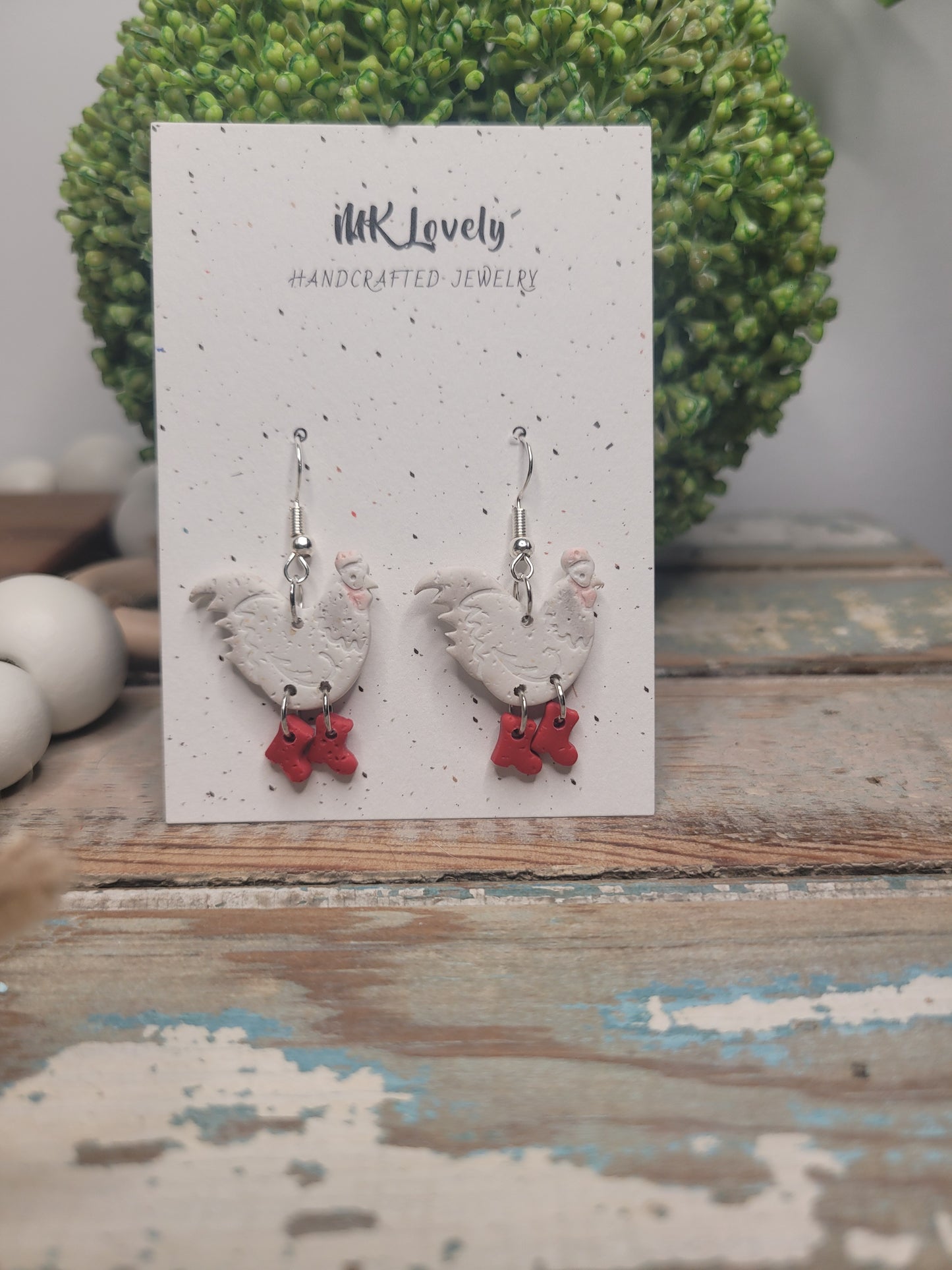 Booted Rooster Dangles