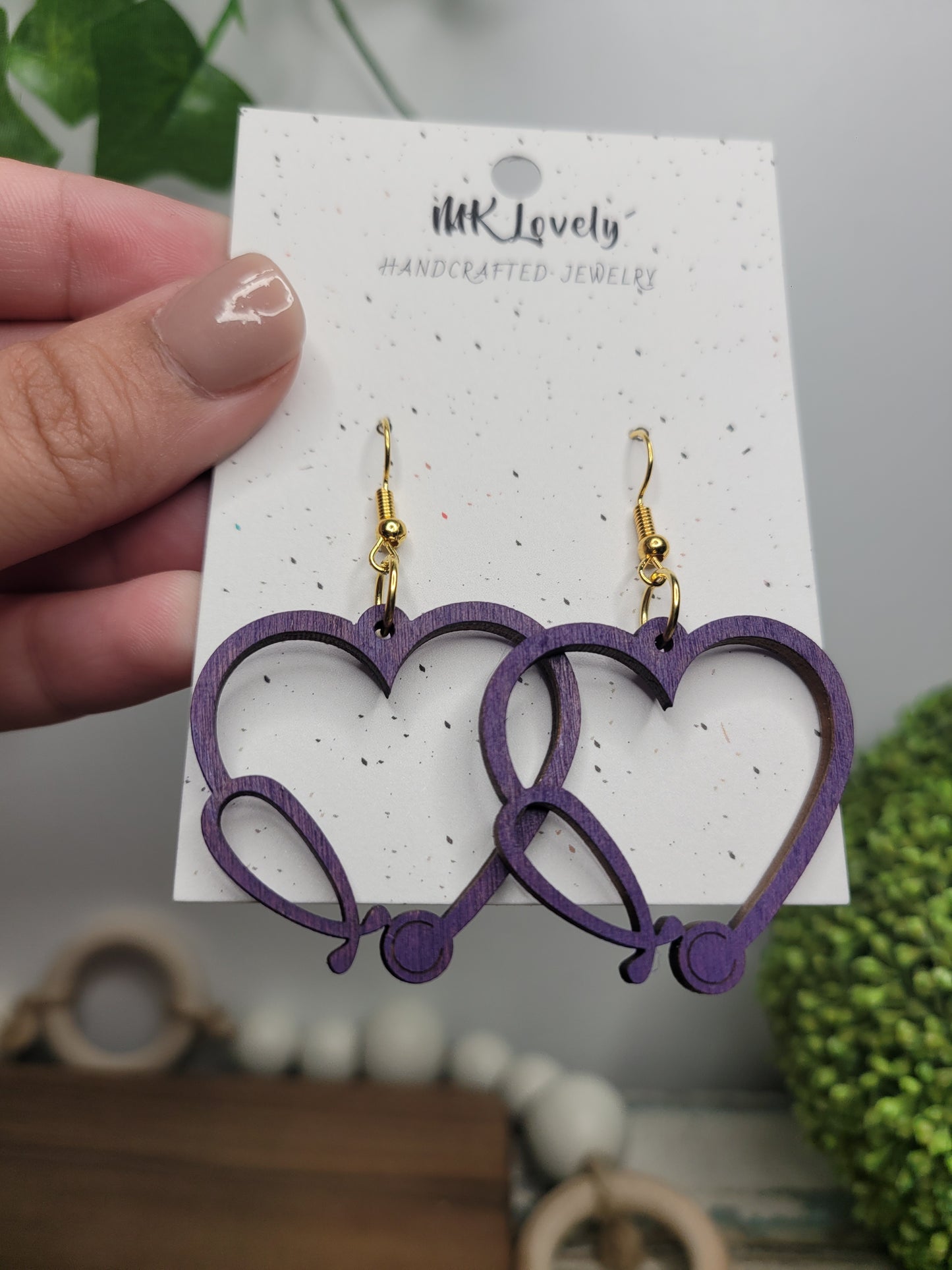 Stethoscope Wooden Dangles