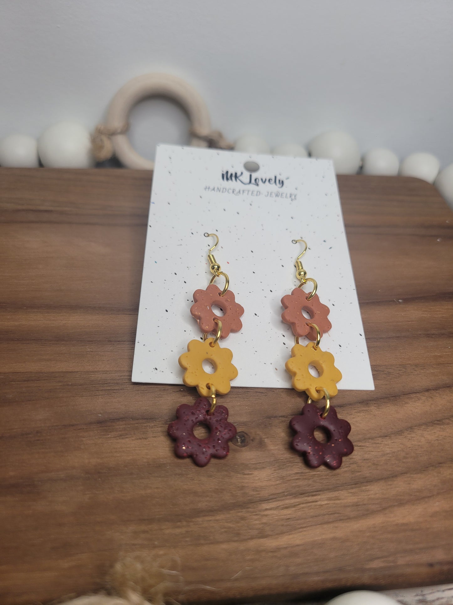 Fall Tiered Flower Dangles