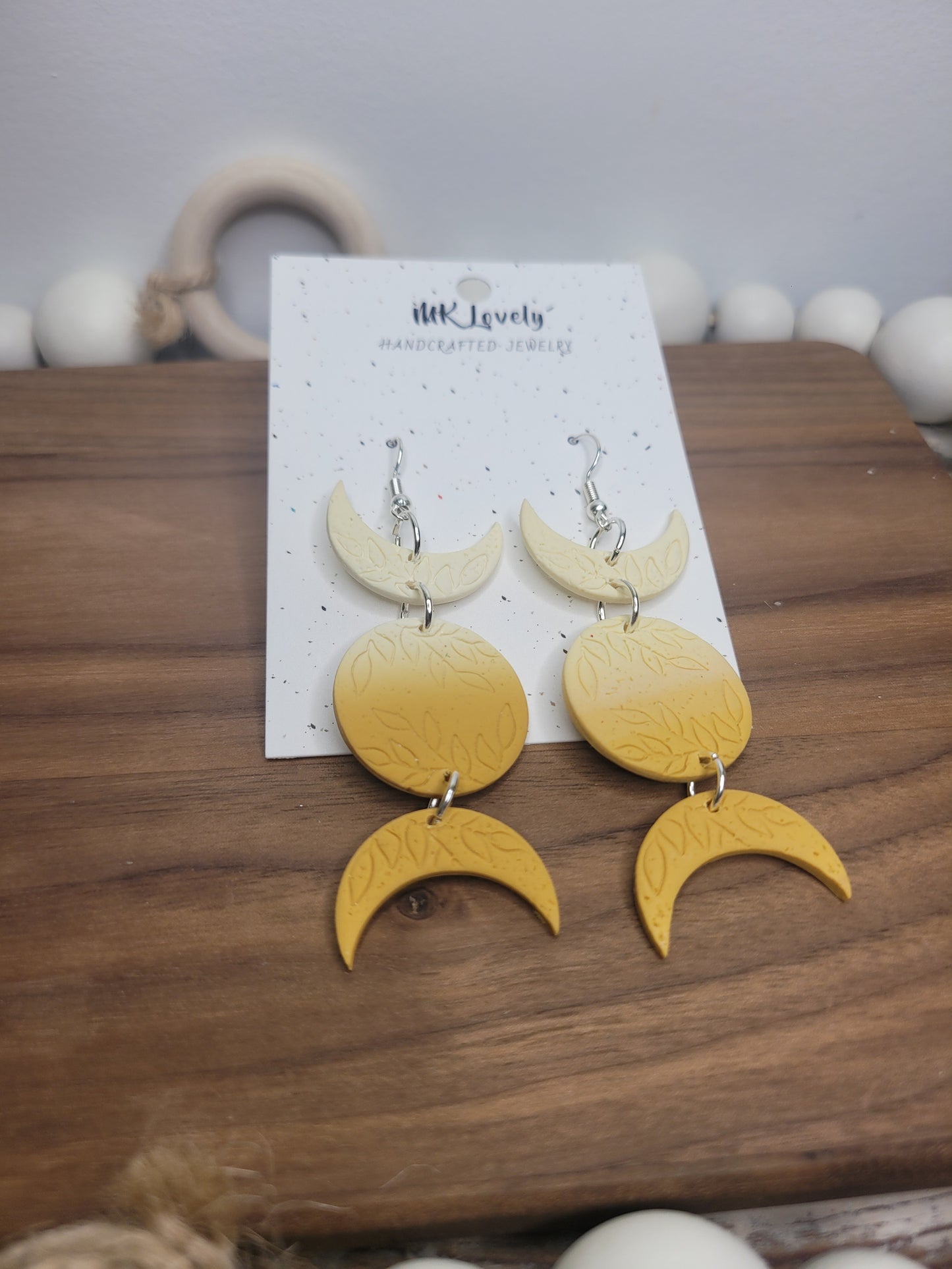 Moon Phase Earrings