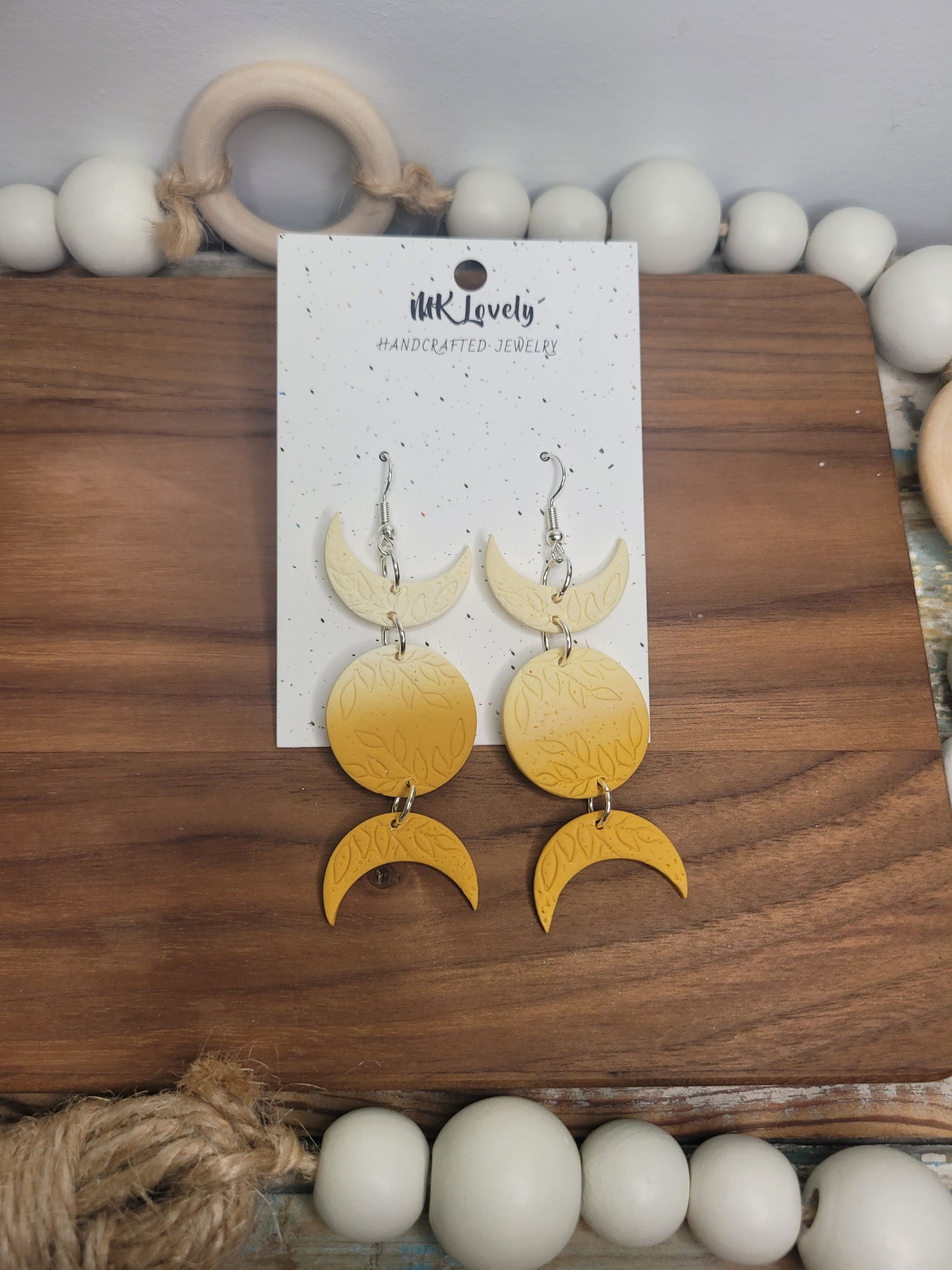 Moon Phase Earrings
