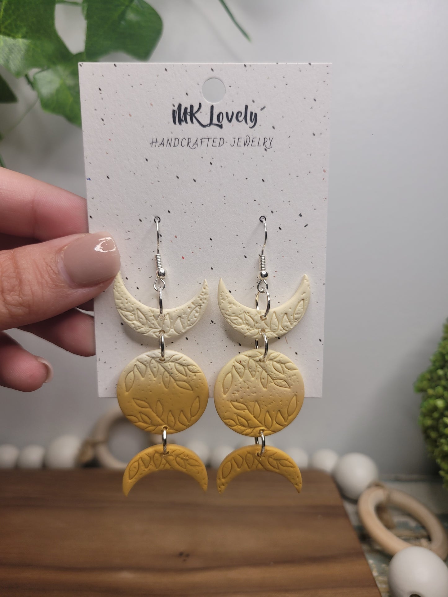 Moon Phase Earrings