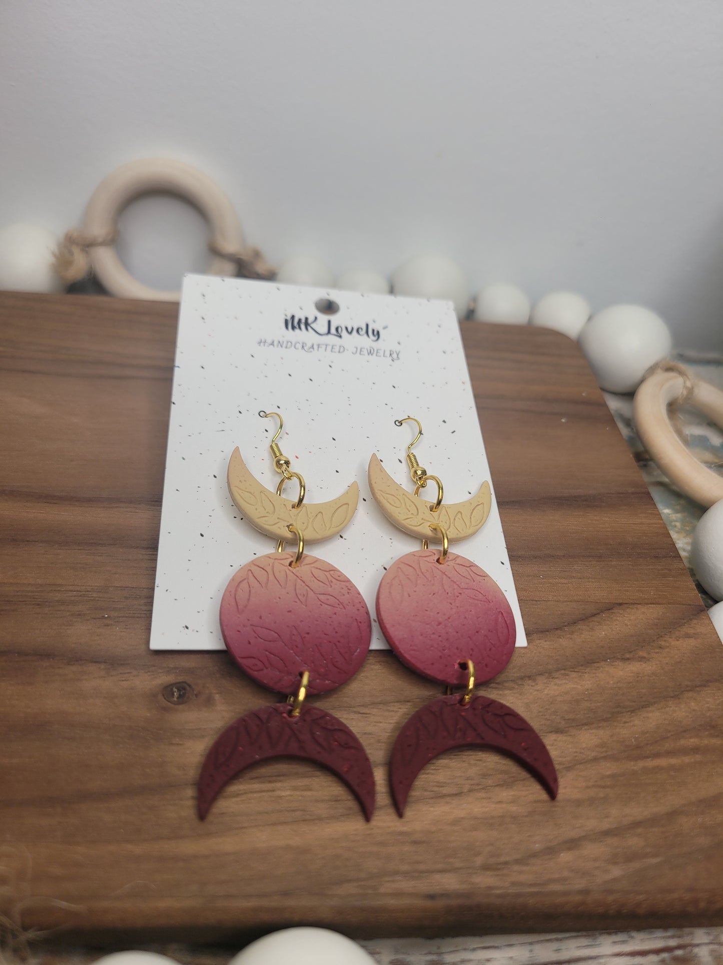 Moon Phase Earrings