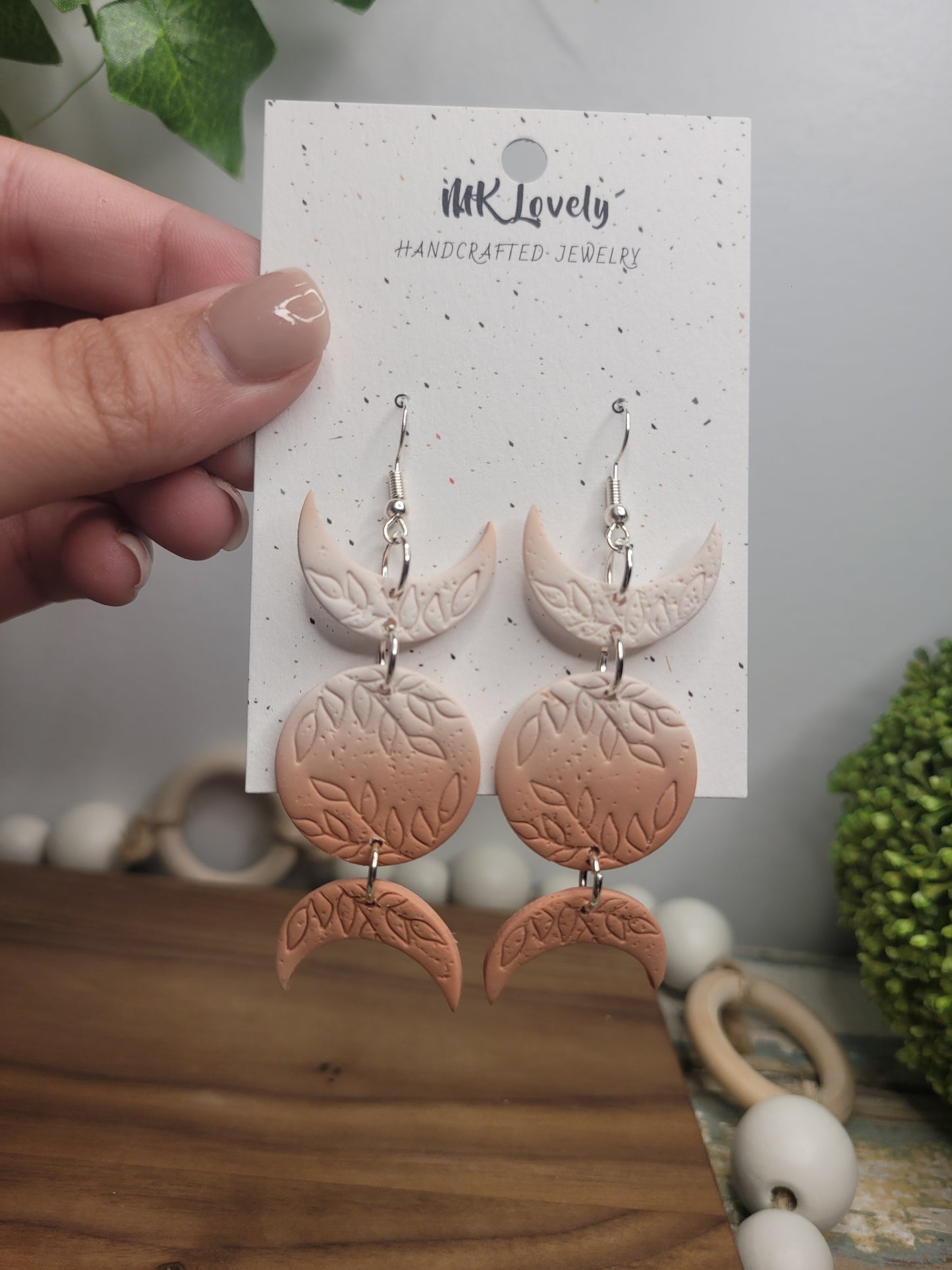 Moon Phase Earrings