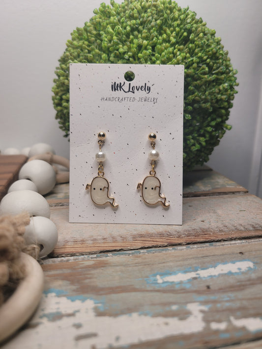 Ghost Charm Pearl Drops