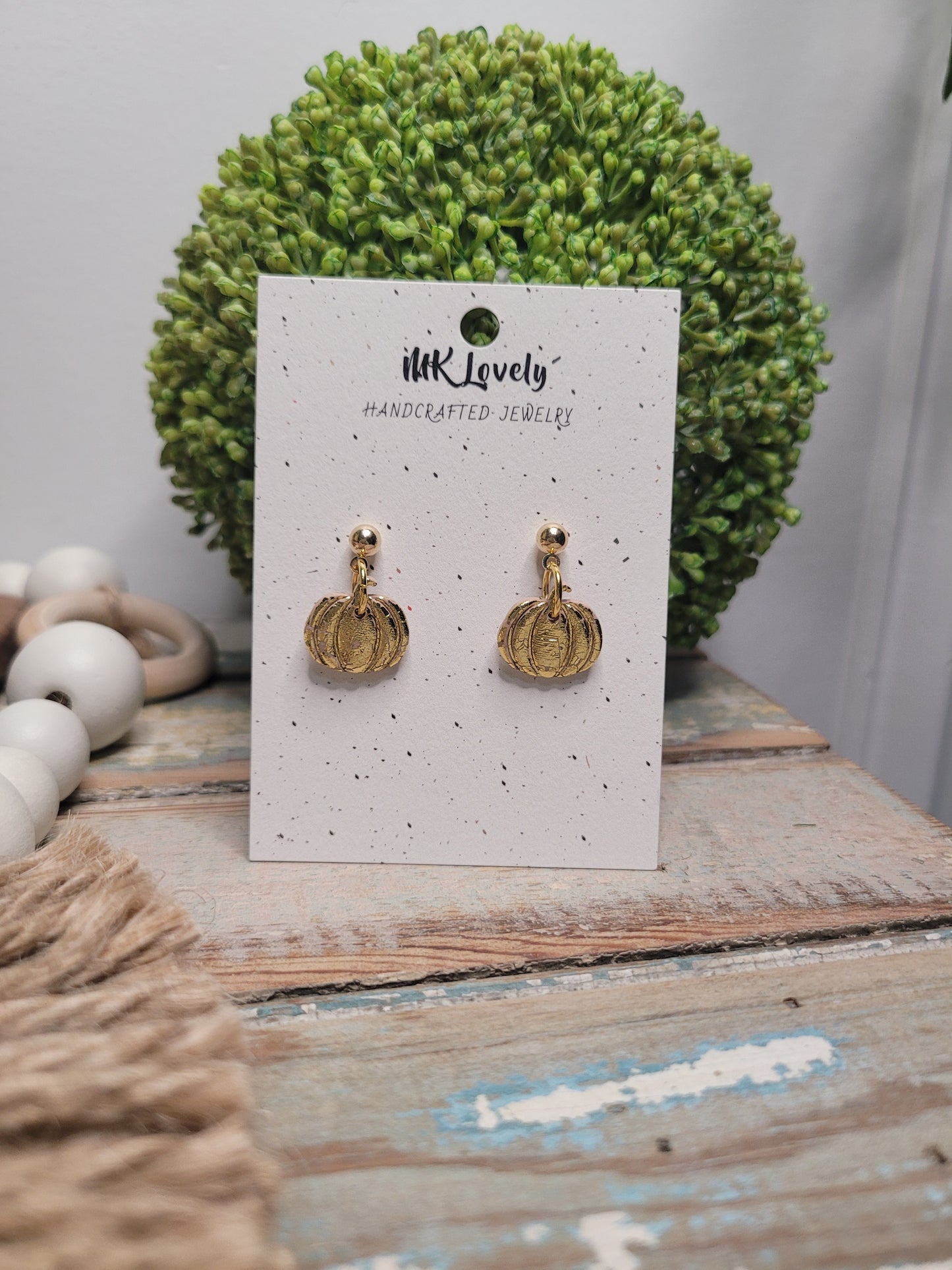 Gold Foiled Pumpkin Drops