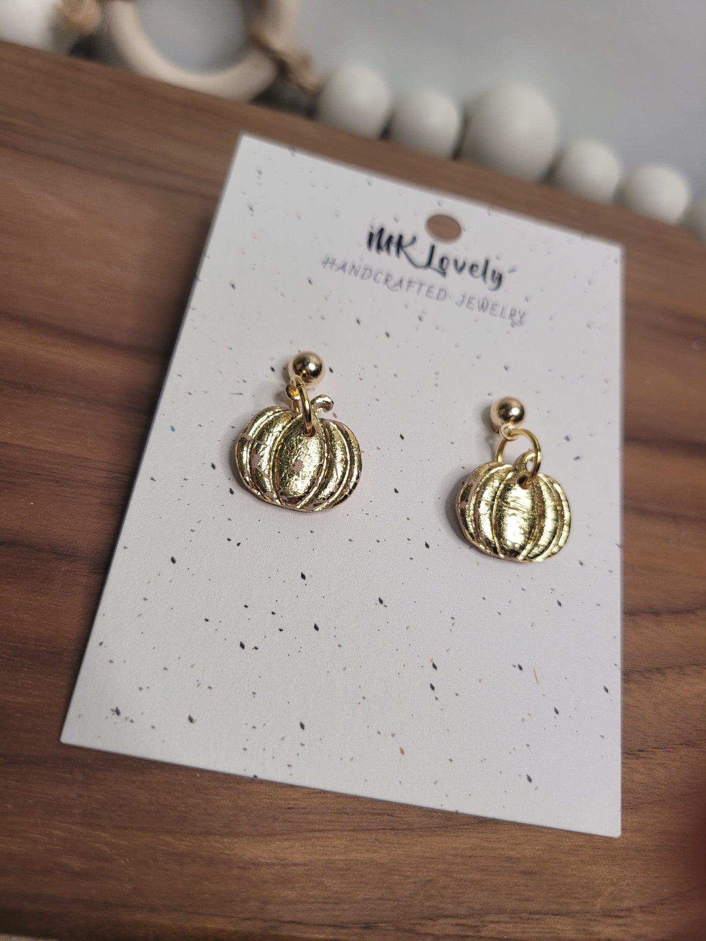 Gold Foiled Pumpkin Drops
