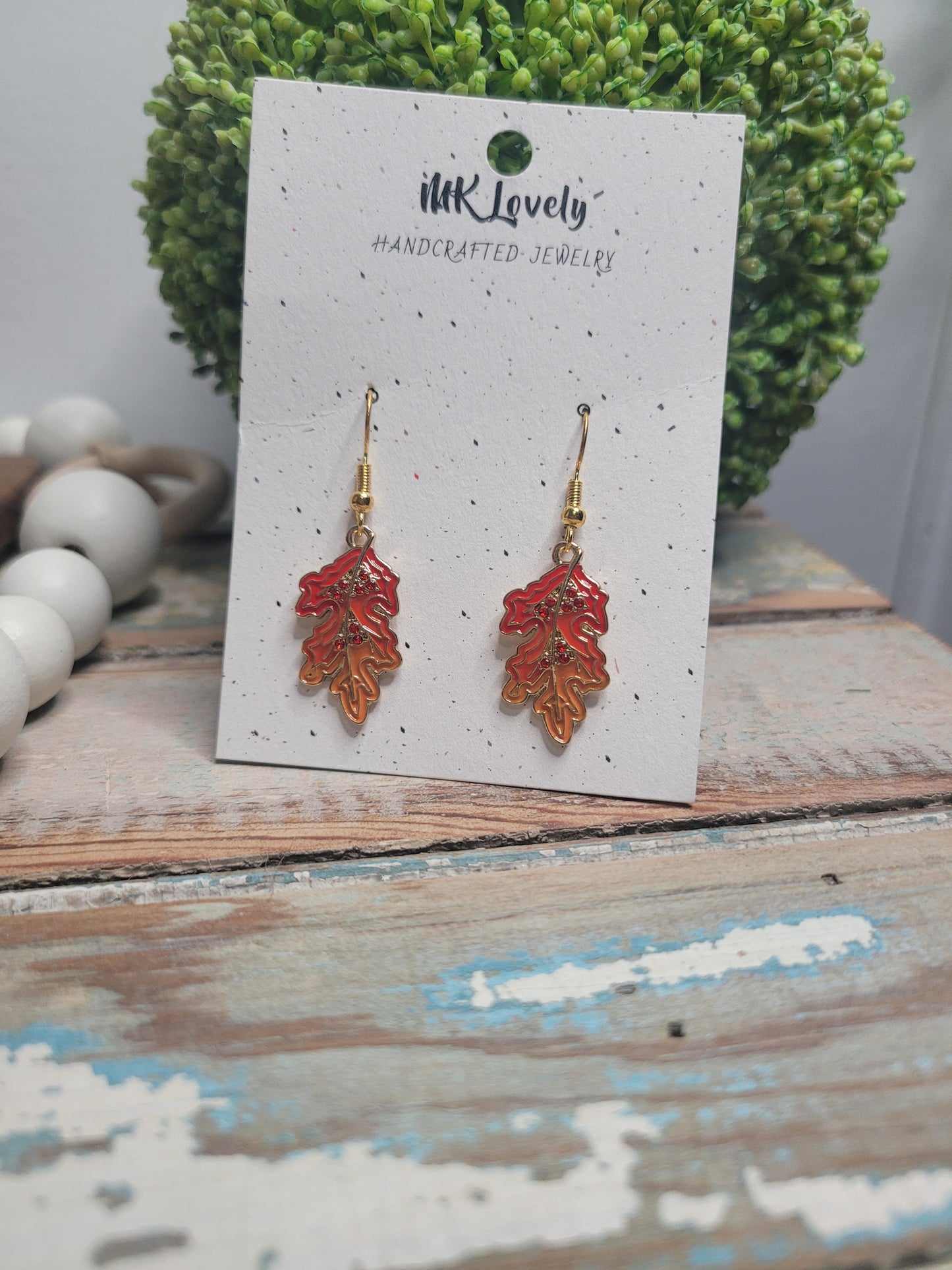 Charmed Leaf Dangles