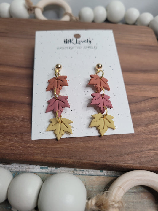 Tiered Leaf Dangles