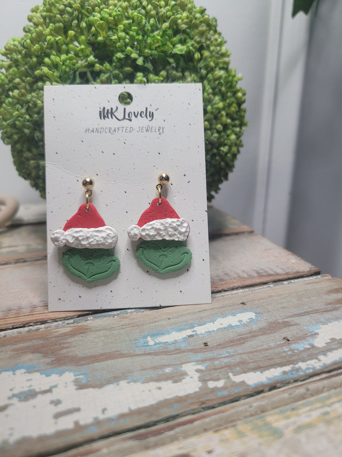 Grinch Earrings