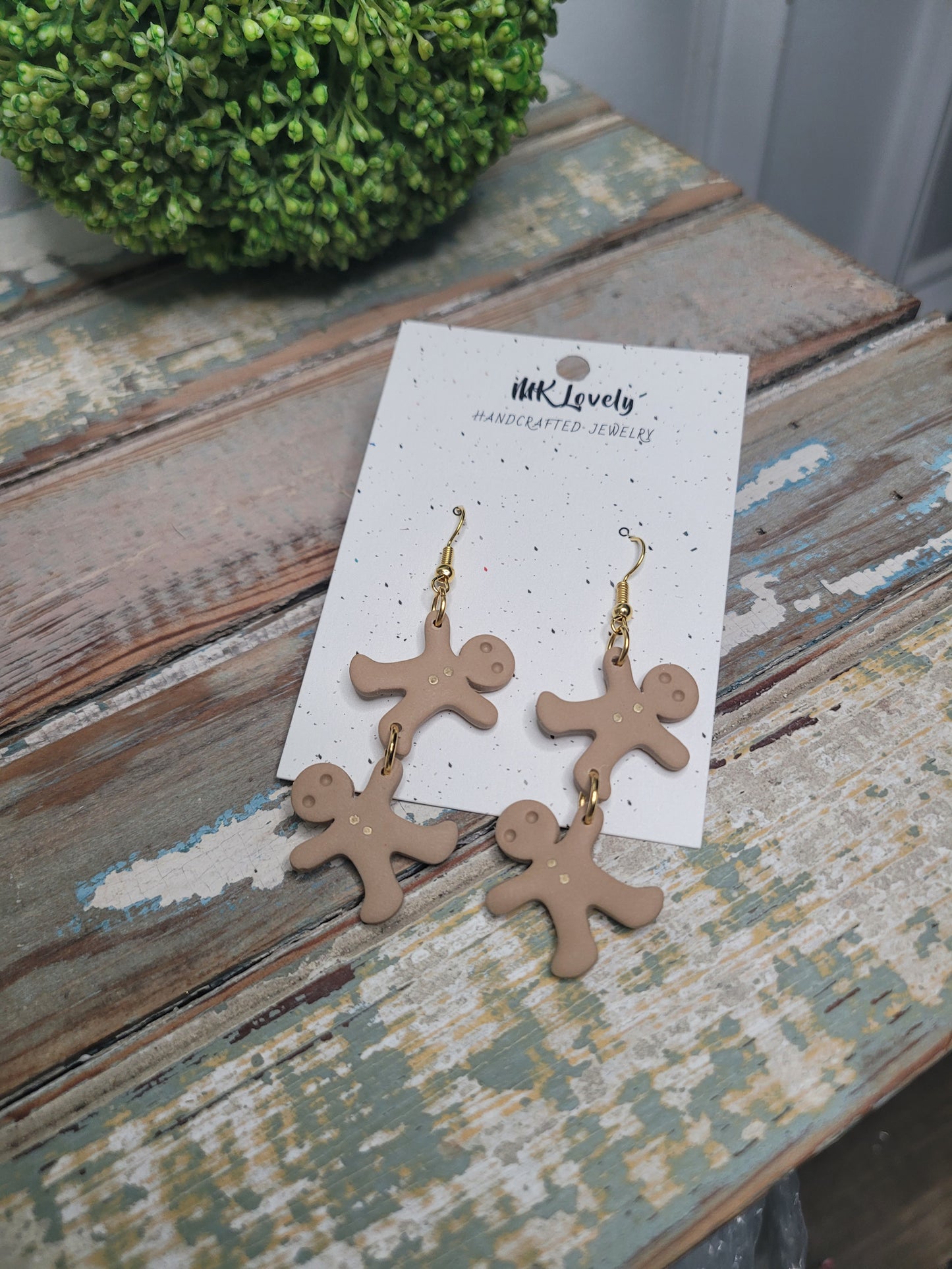 Tiered Gingerbread Dangles