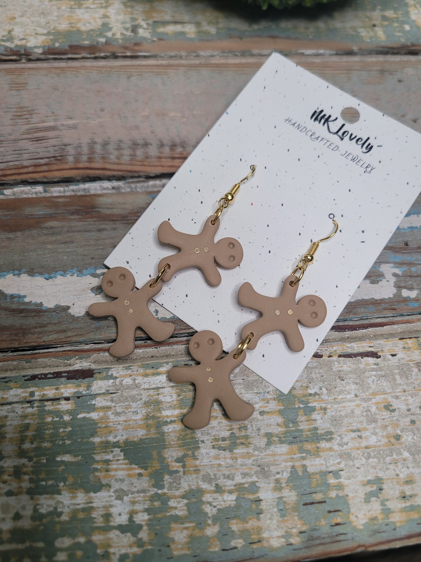 Tiered Gingerbread Dangles