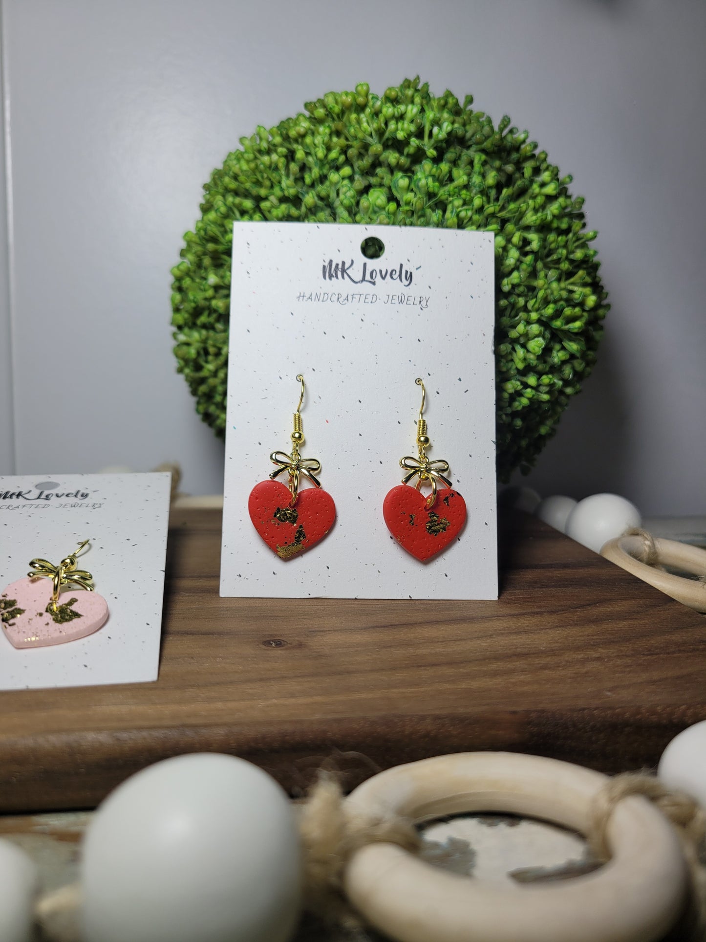 Vday Bow Charm Dangles