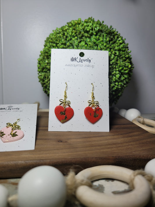 Vday Bow Charm Dangles