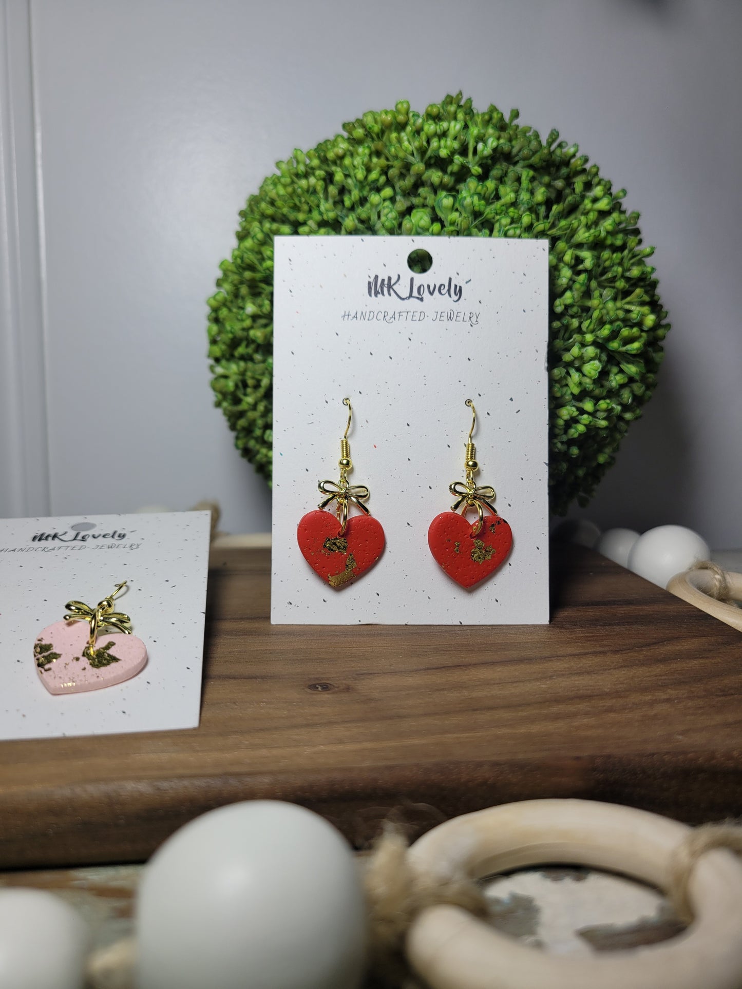 Vday Bow Charm Dangles