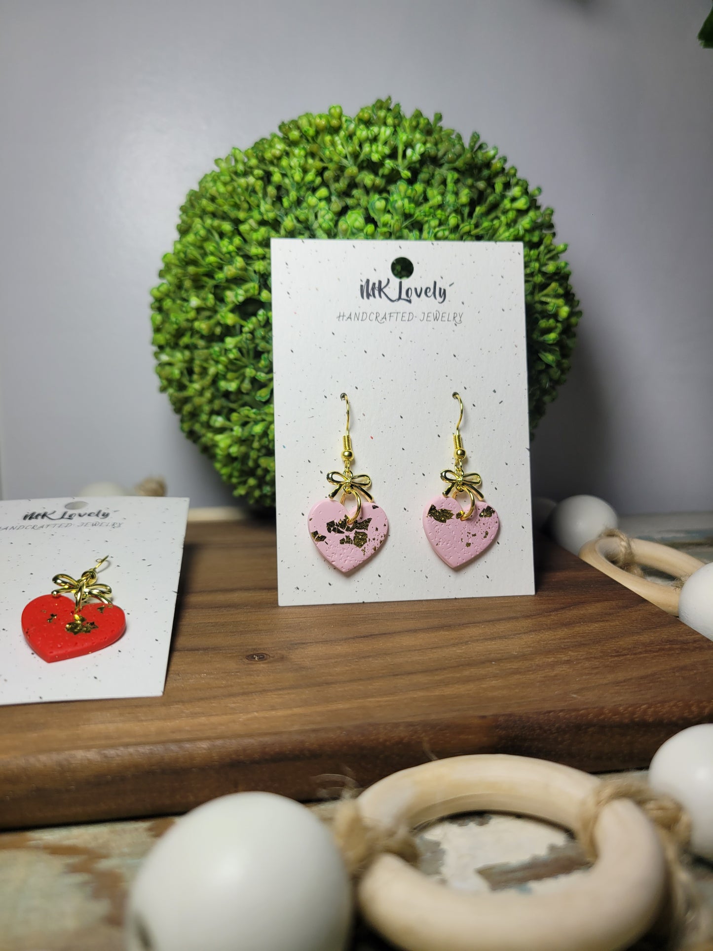 Vday Bow Charm Dangles