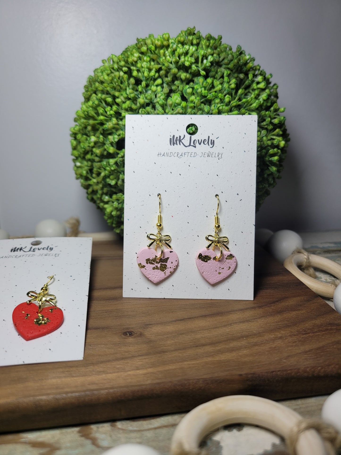 Vday Bow Charm Dangles