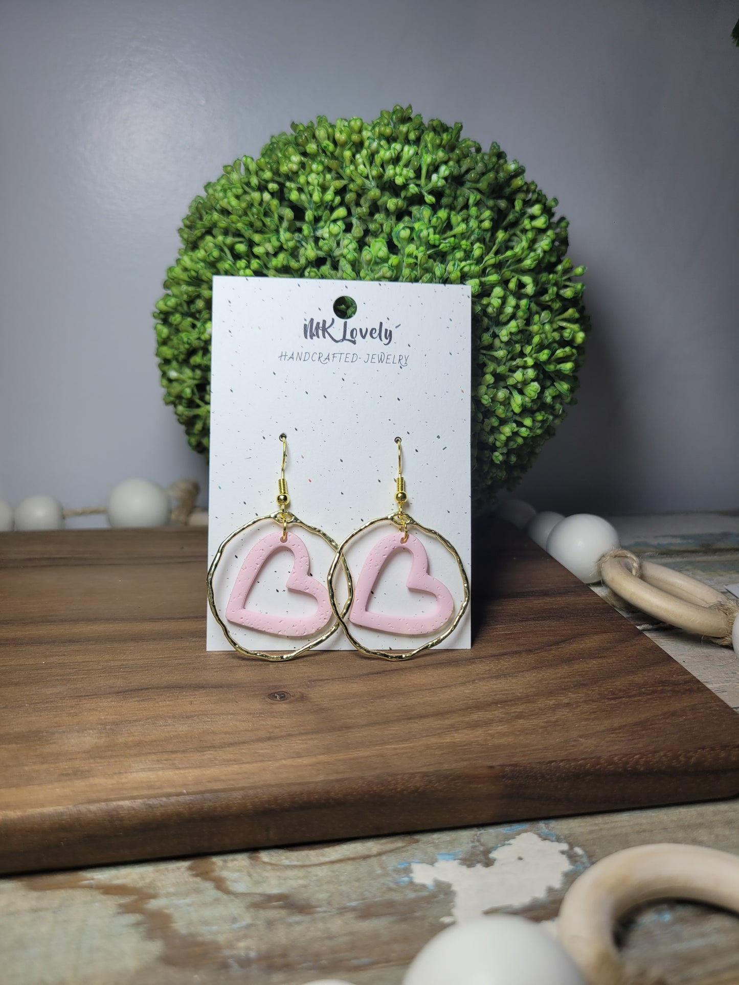 Encircled Heart Earrings