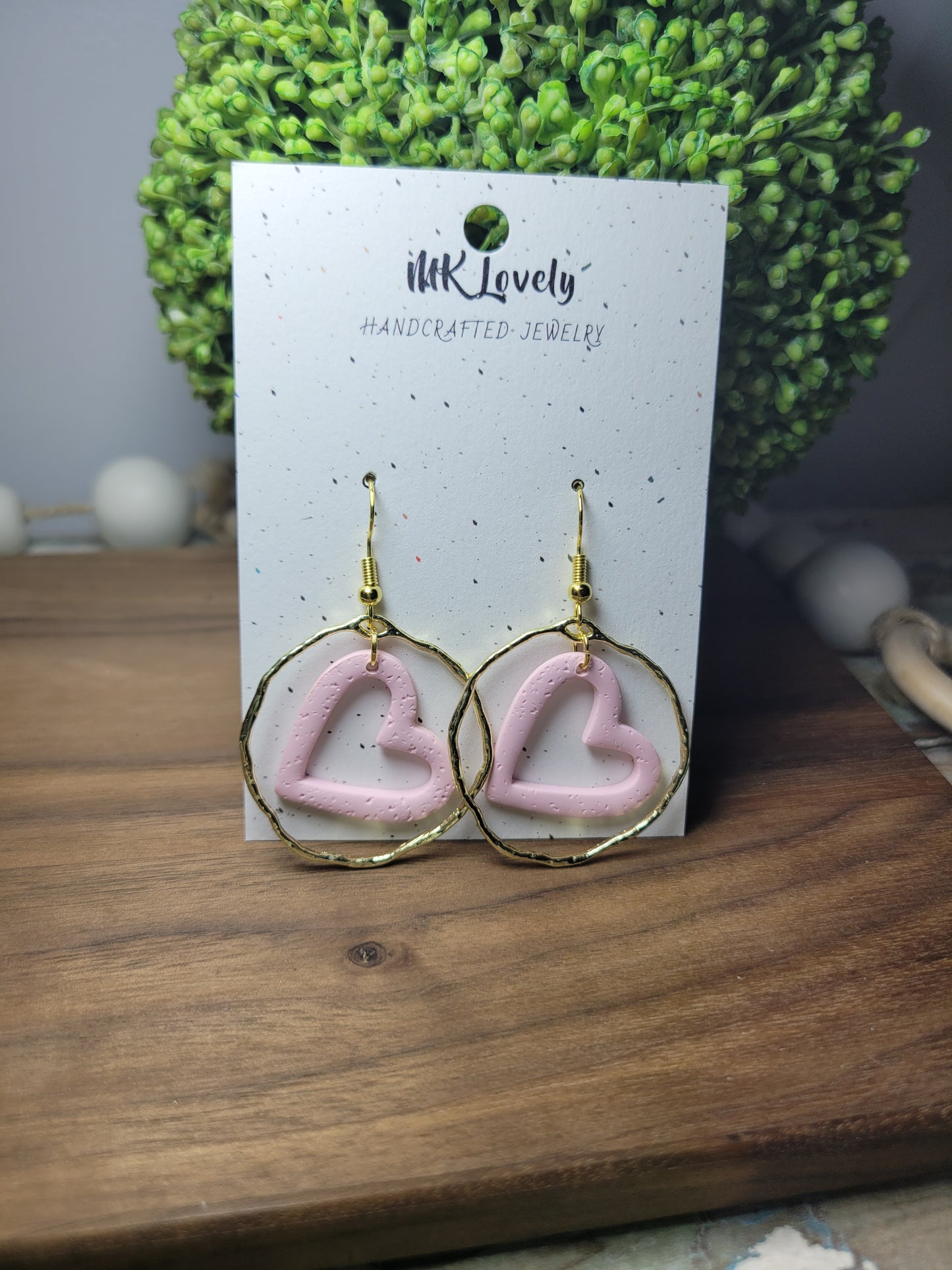 Encircled Heart Earrings