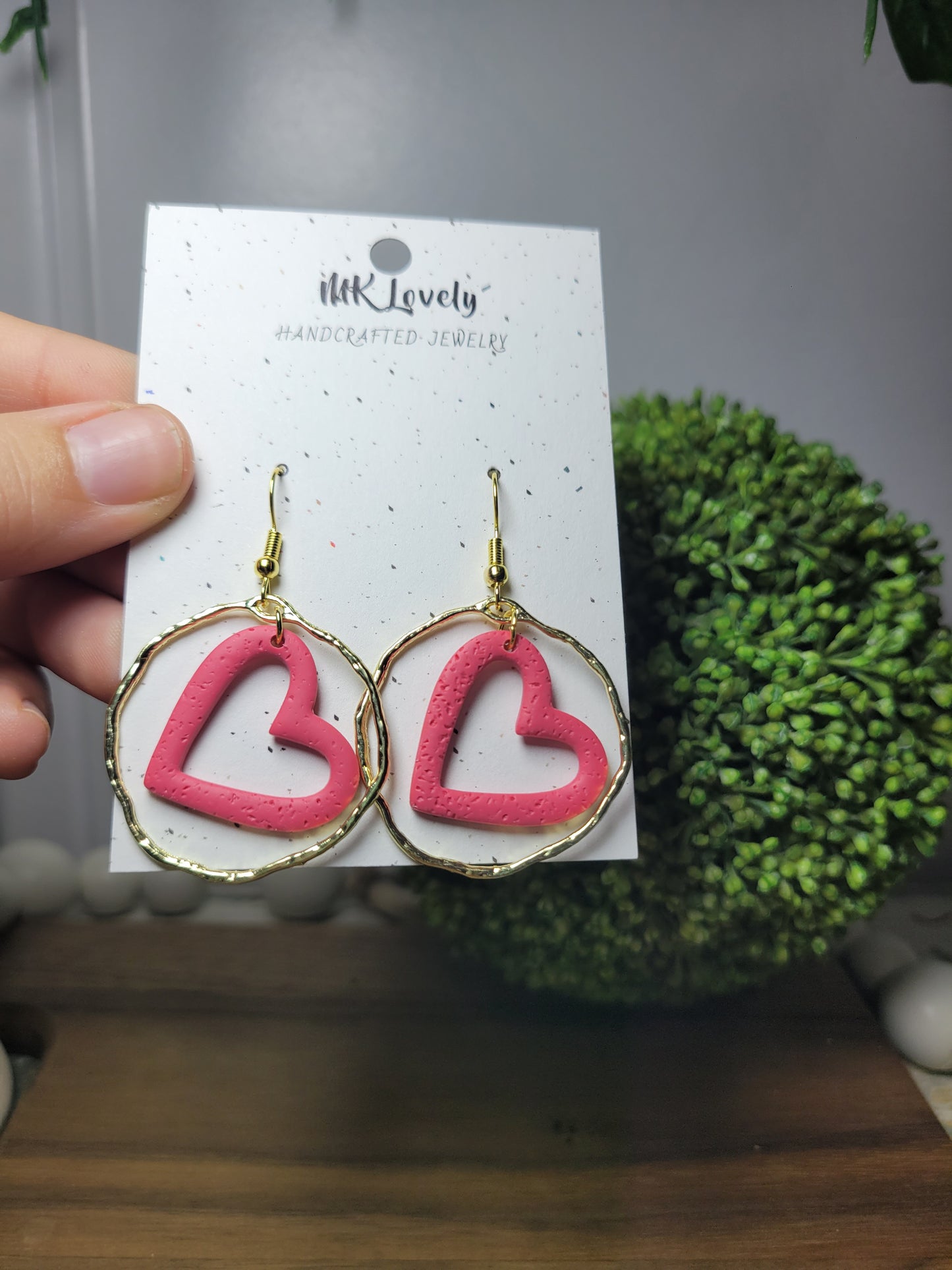 Encircled Heart Earrings