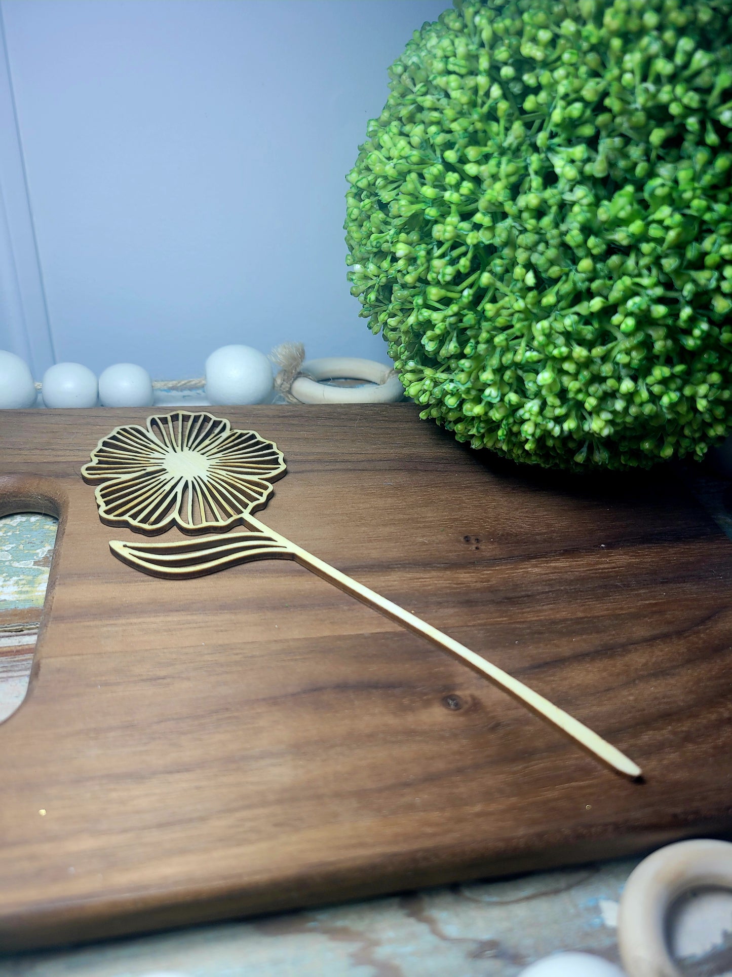 Wooden Flowers