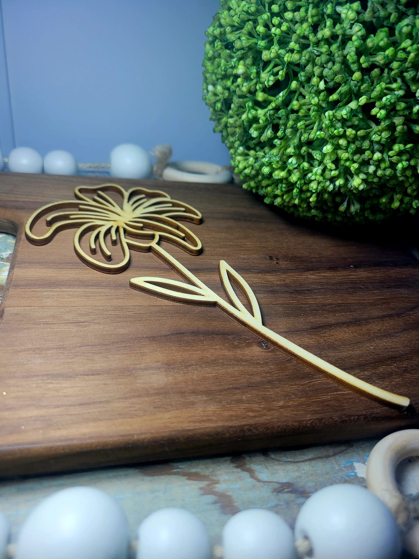 Wooden Flowers