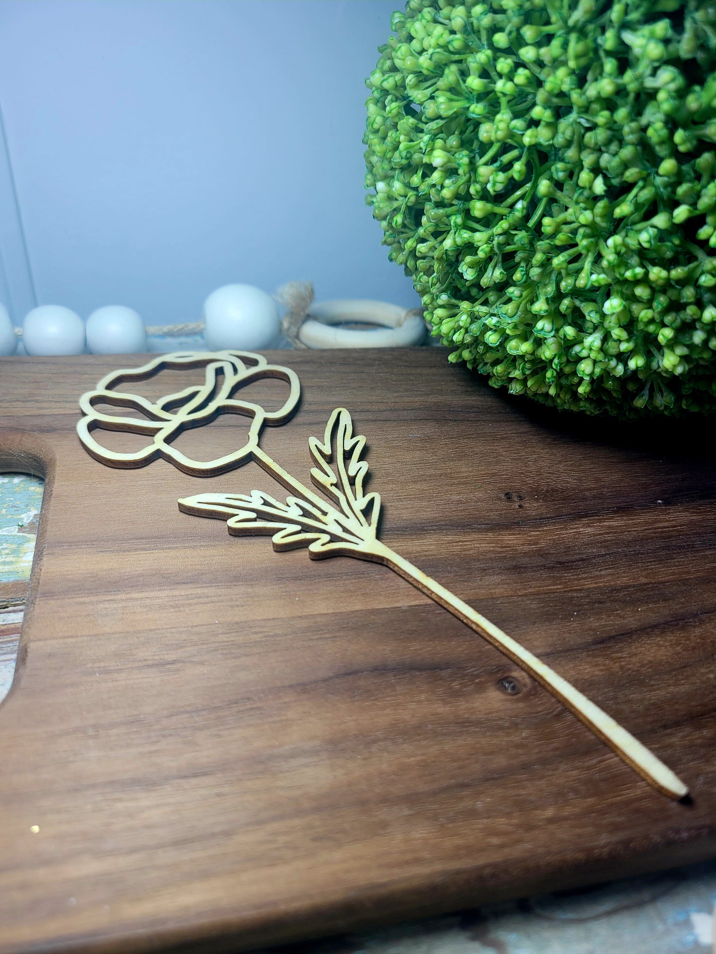 Wooden Flowers