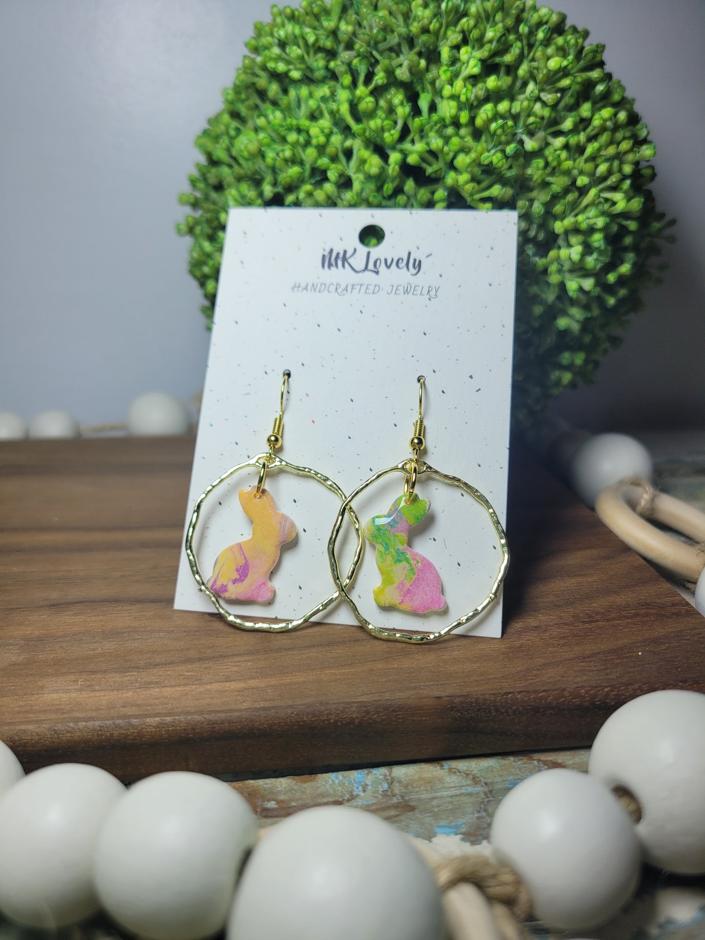 Multi-Color Bunny Dangles