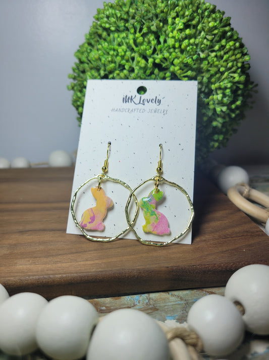 Multi-Color Bunny Dangles