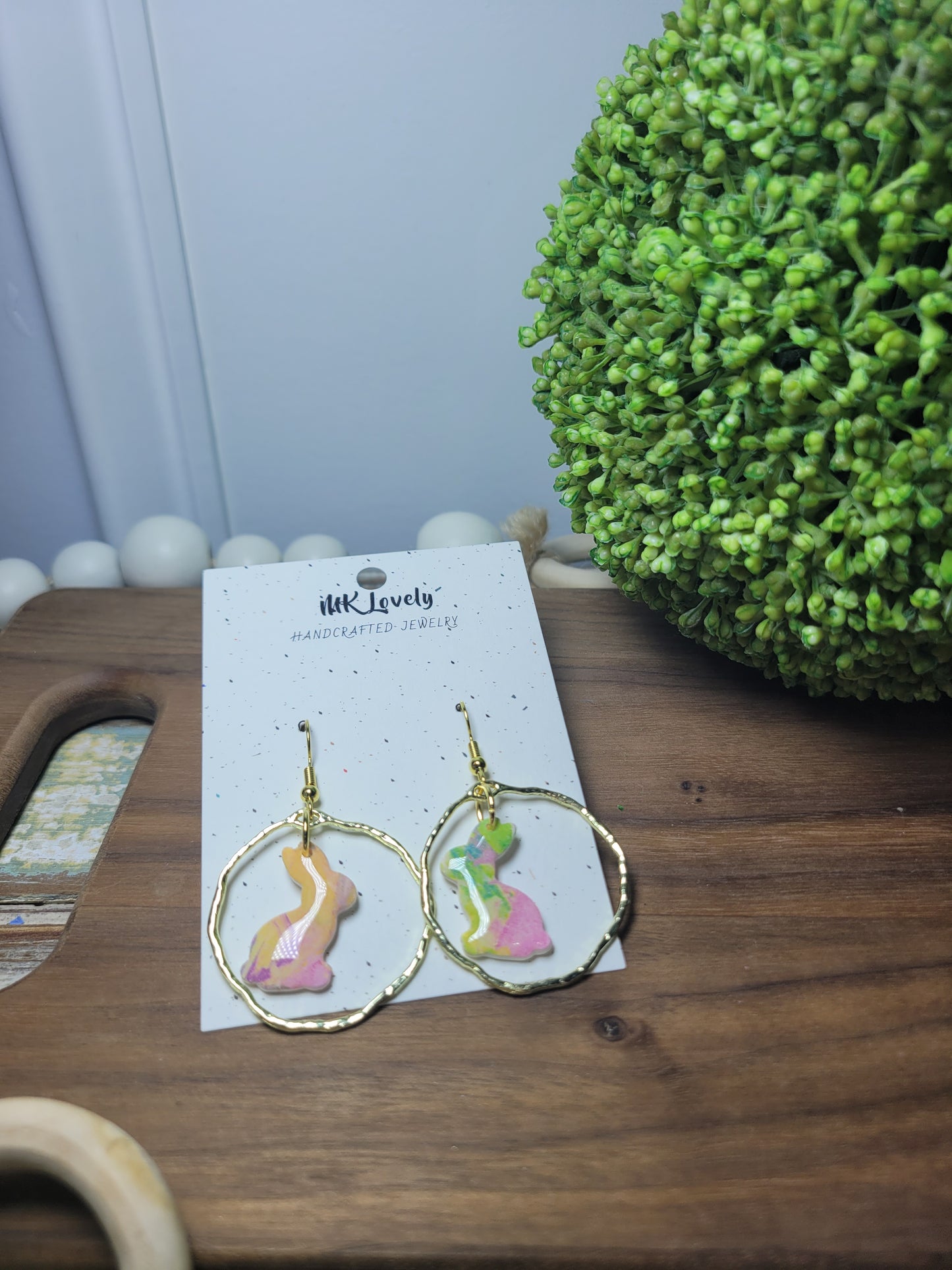 Multi-Color Bunny Dangles