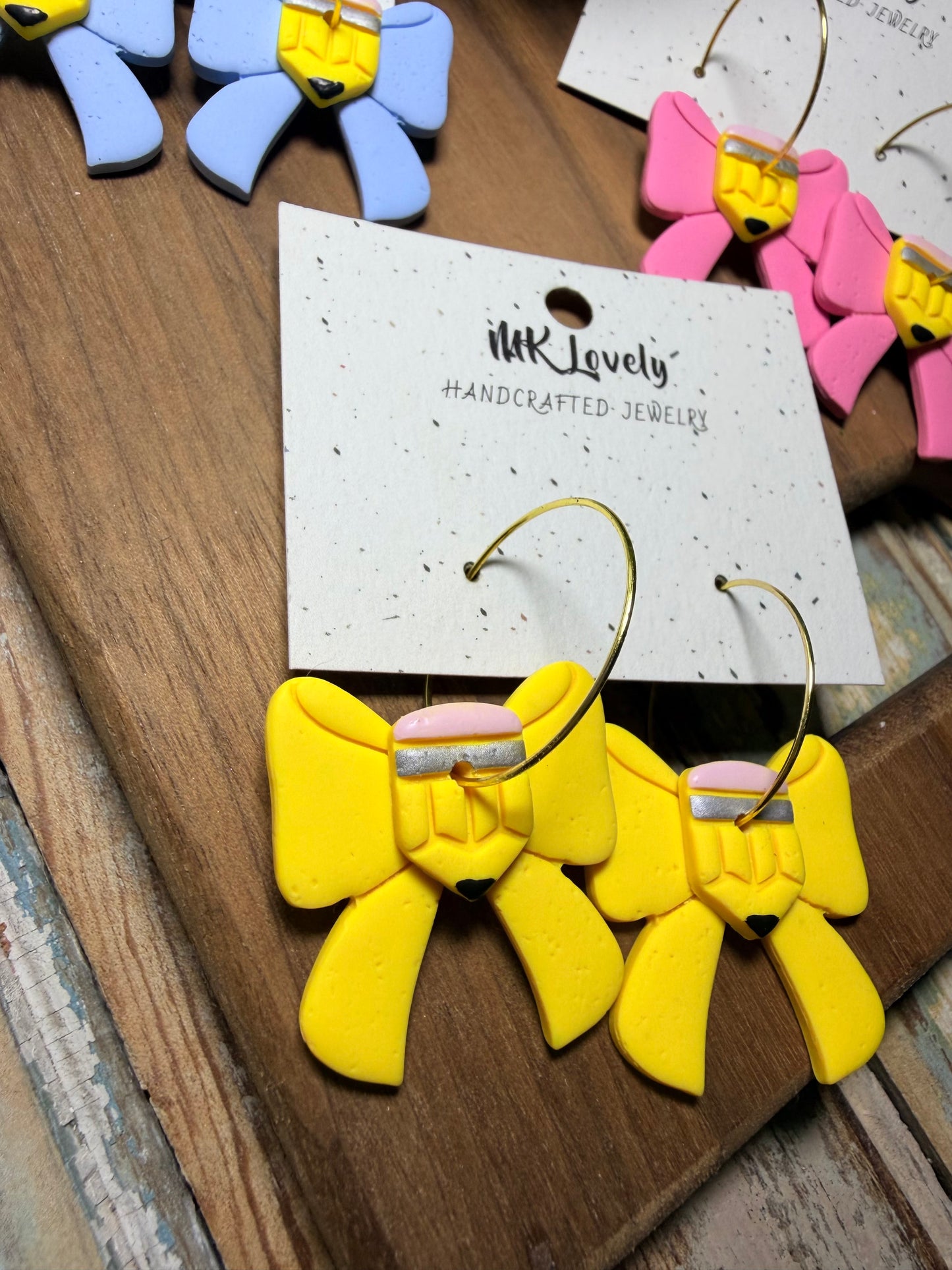 Write on Trend Earrings