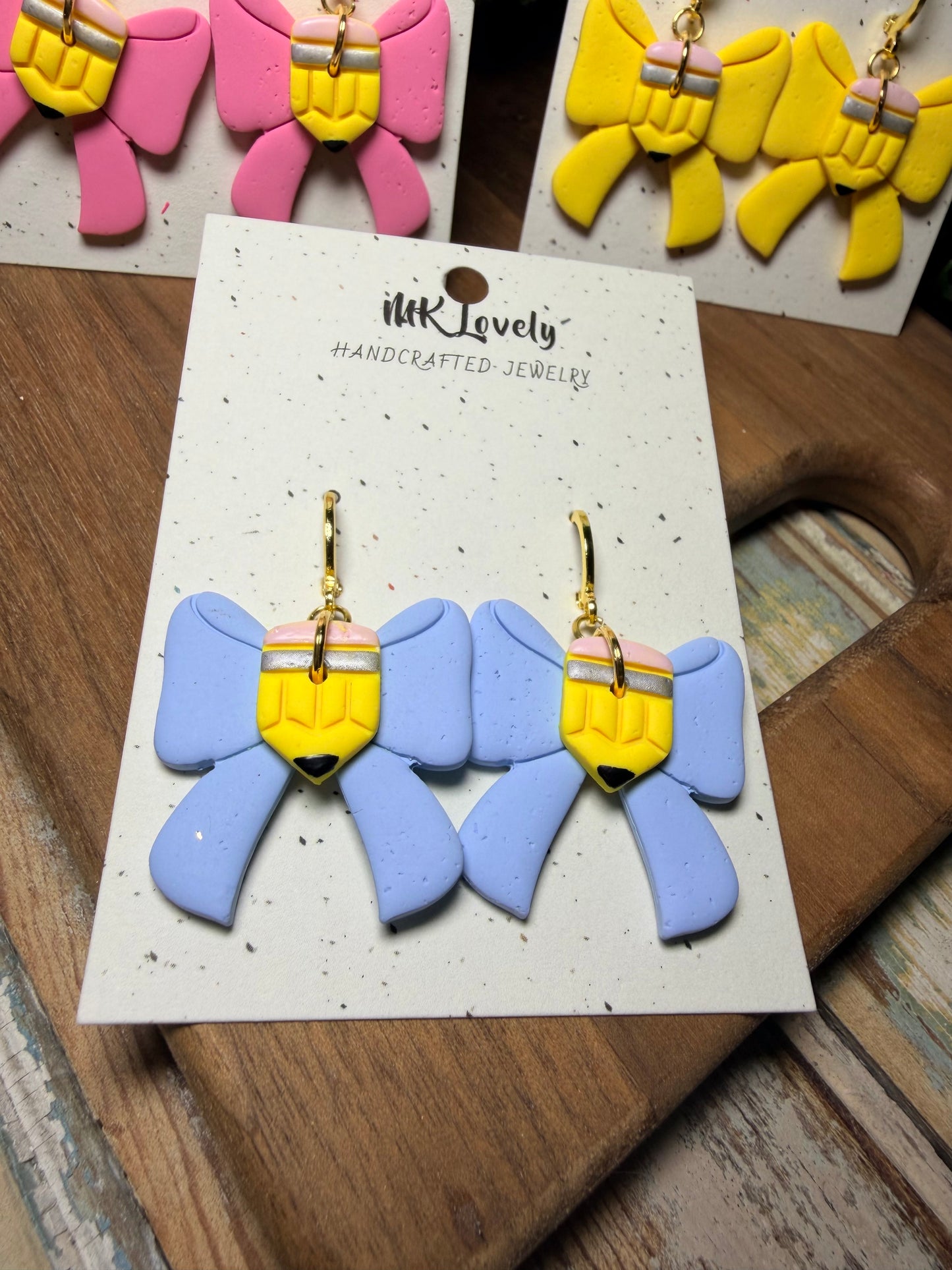 Write on Trend Earrings