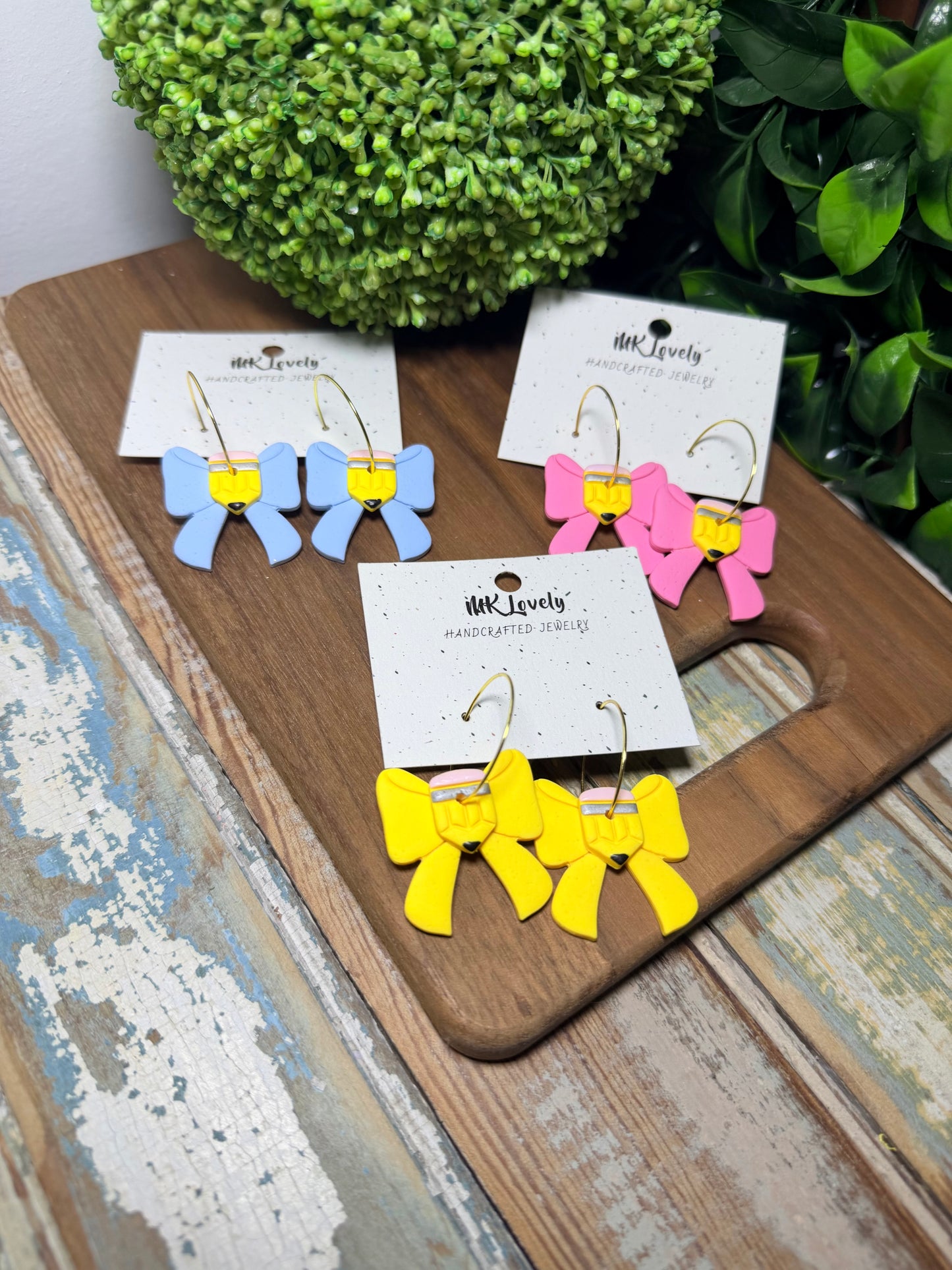 Write on Trend Earrings