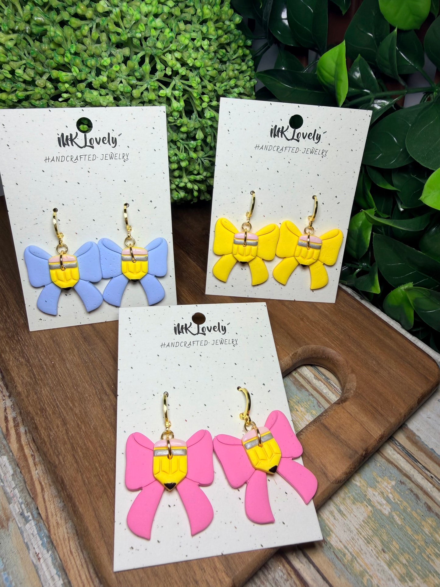 Write on Trend Earrings