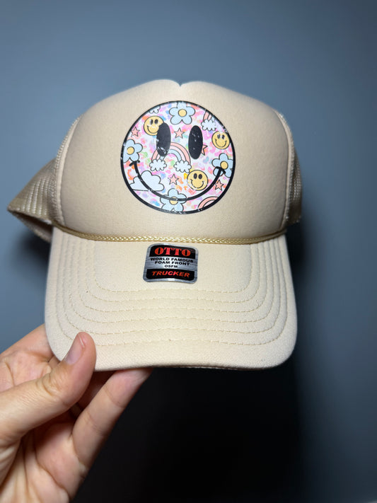 Smiley Trucker Hat