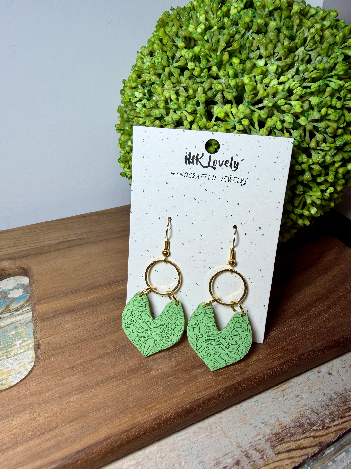 Sage Blossom Earrings
