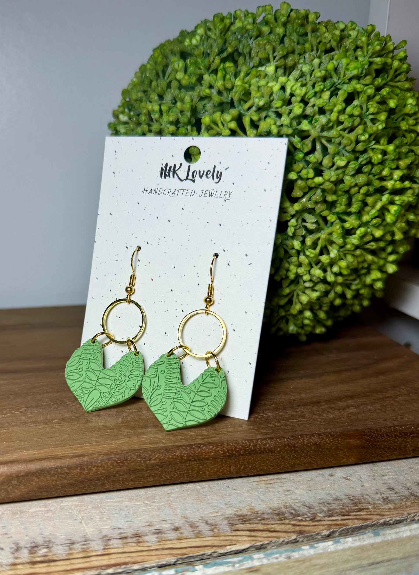 Sage Blossom Earrings