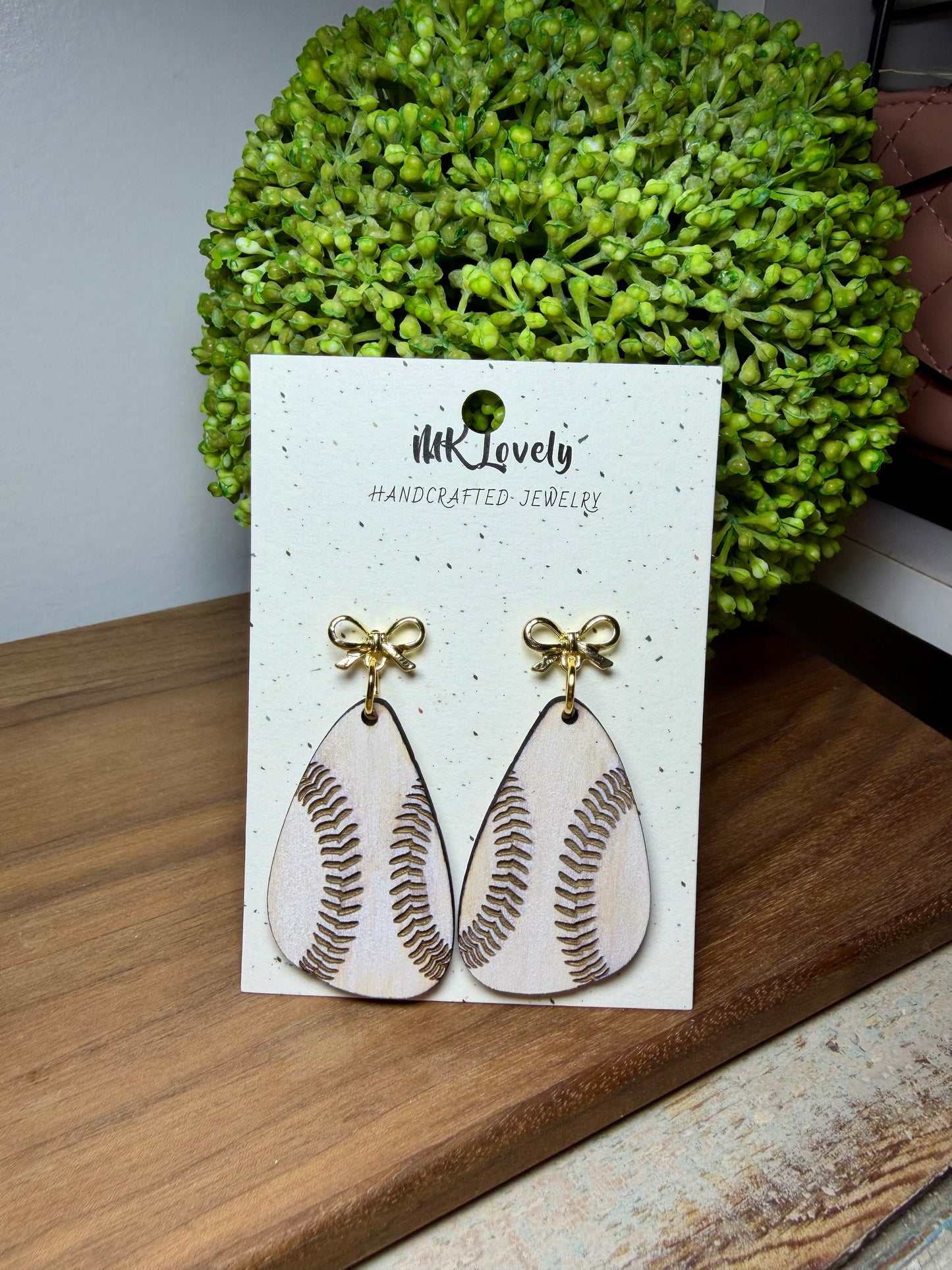 Batter's Bow Earrings