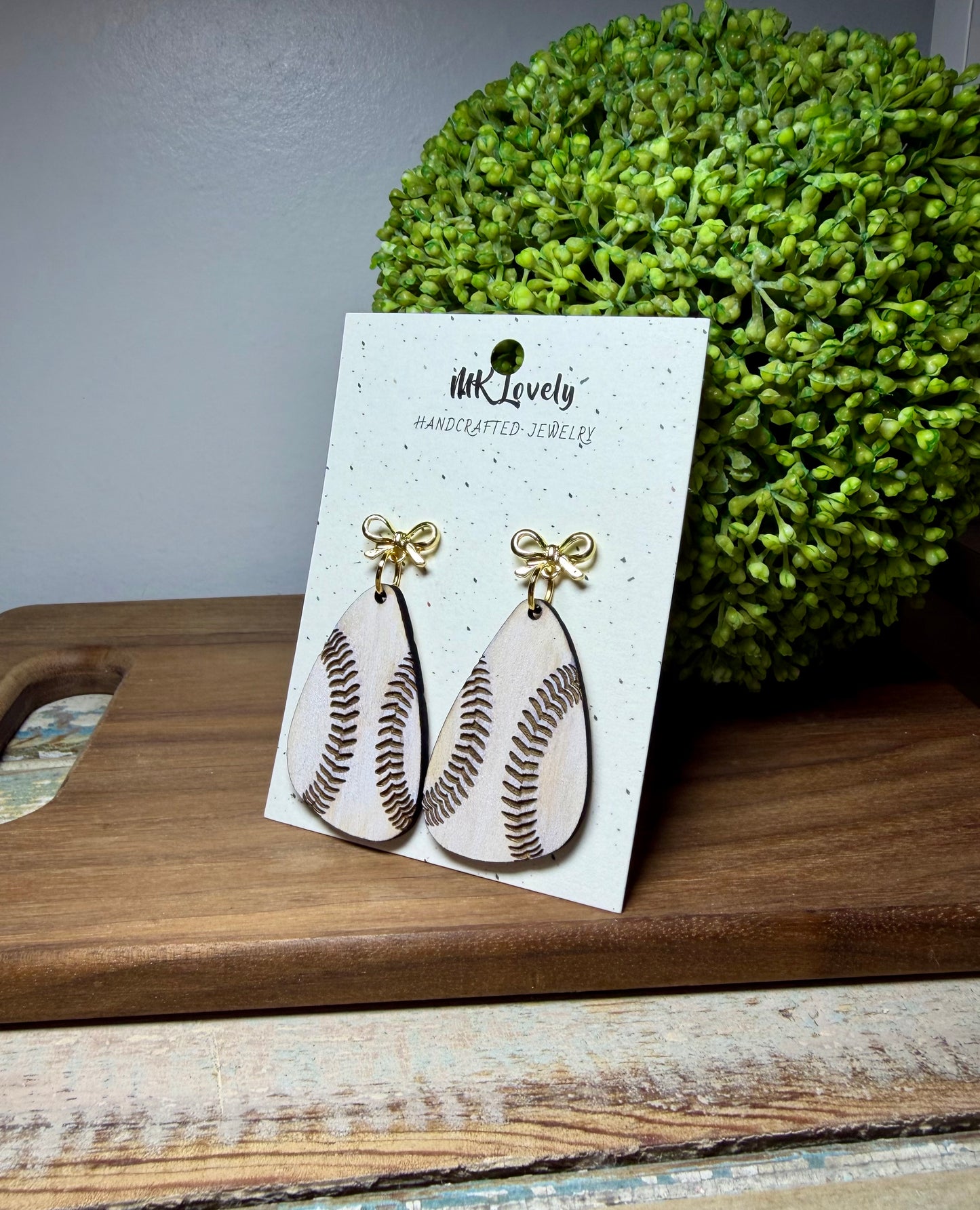 Batter's Bow Earrings