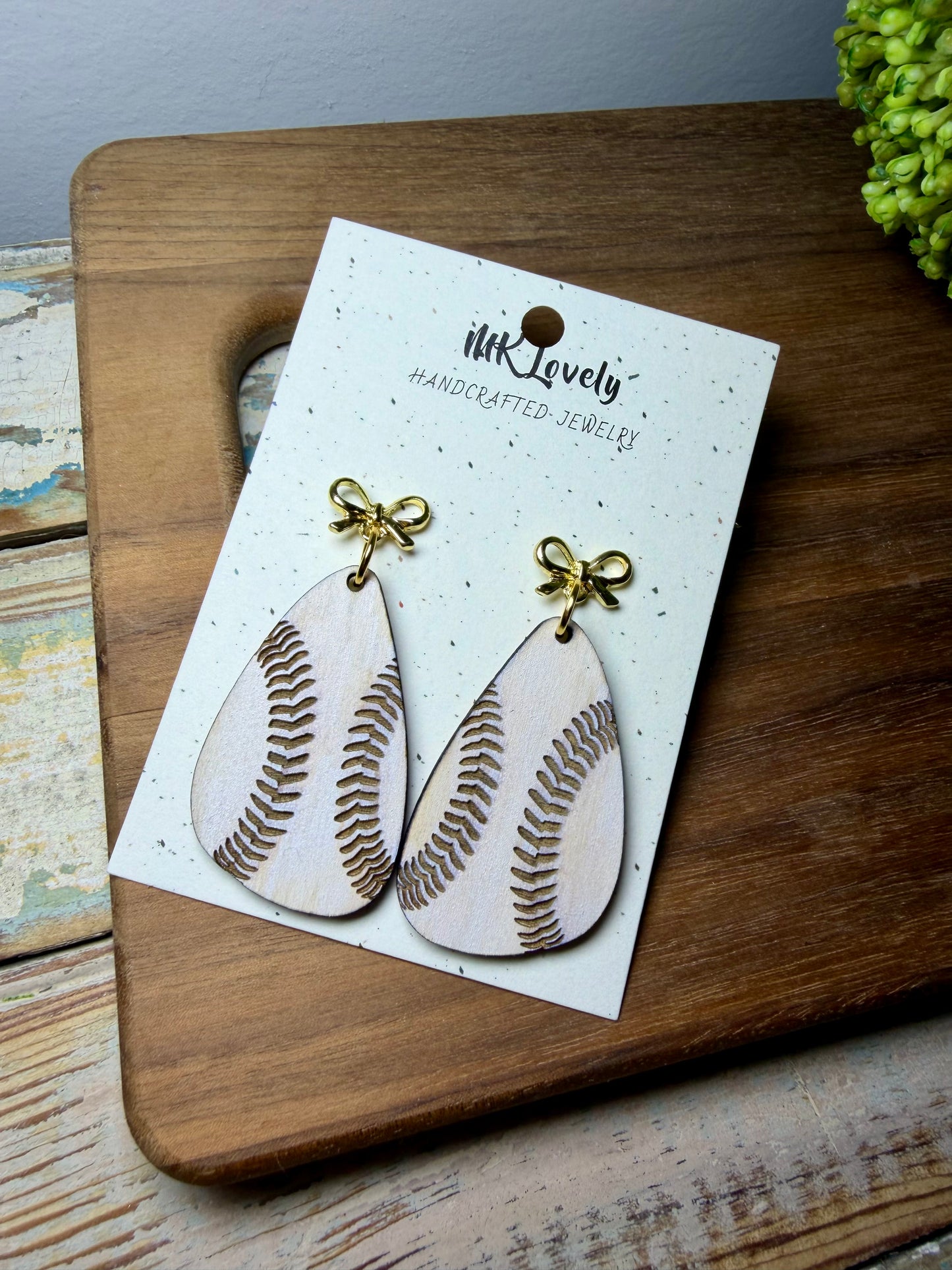Batter's Bow Earrings